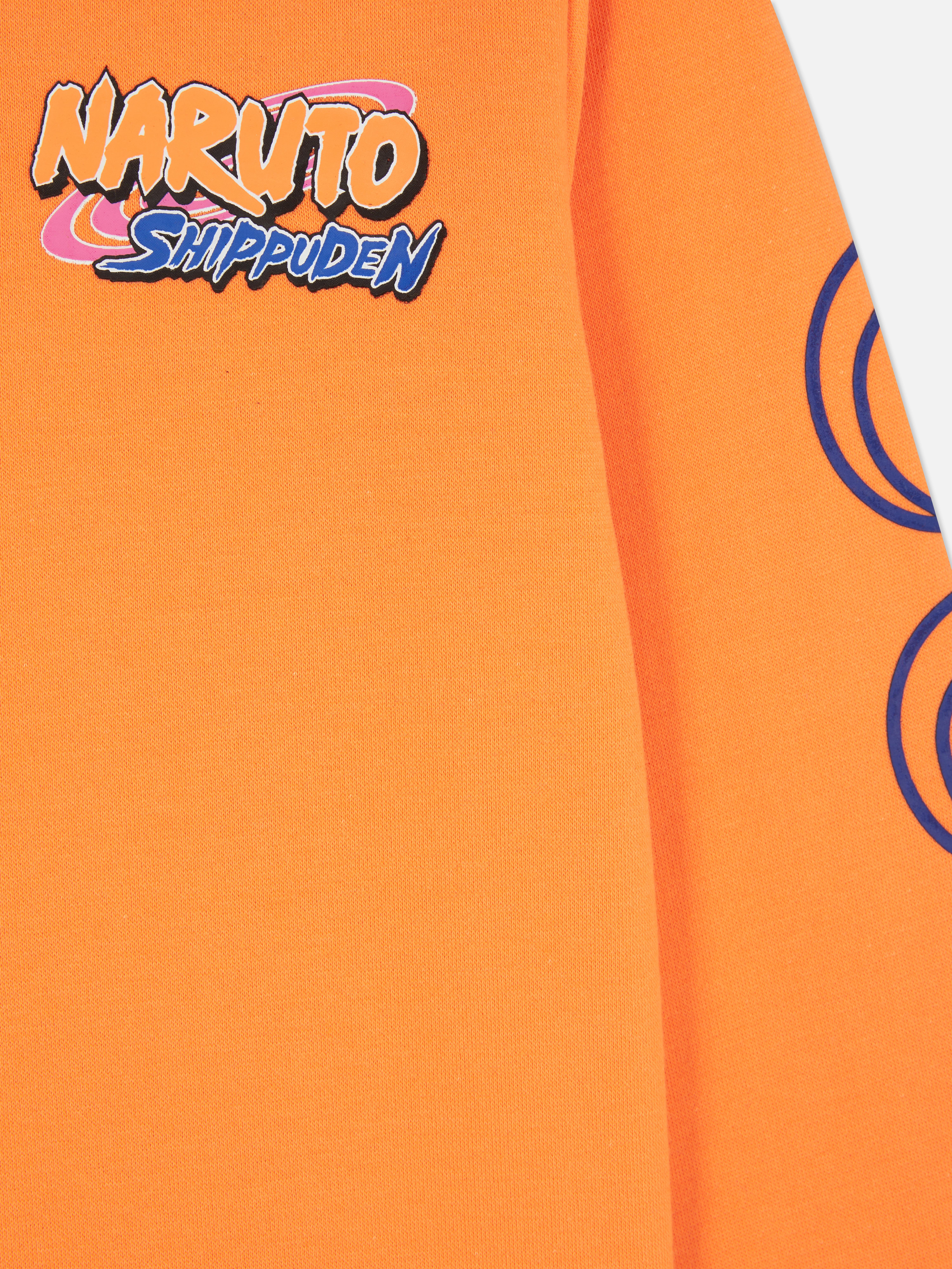 Naruto Print Long Sleeve Jumper