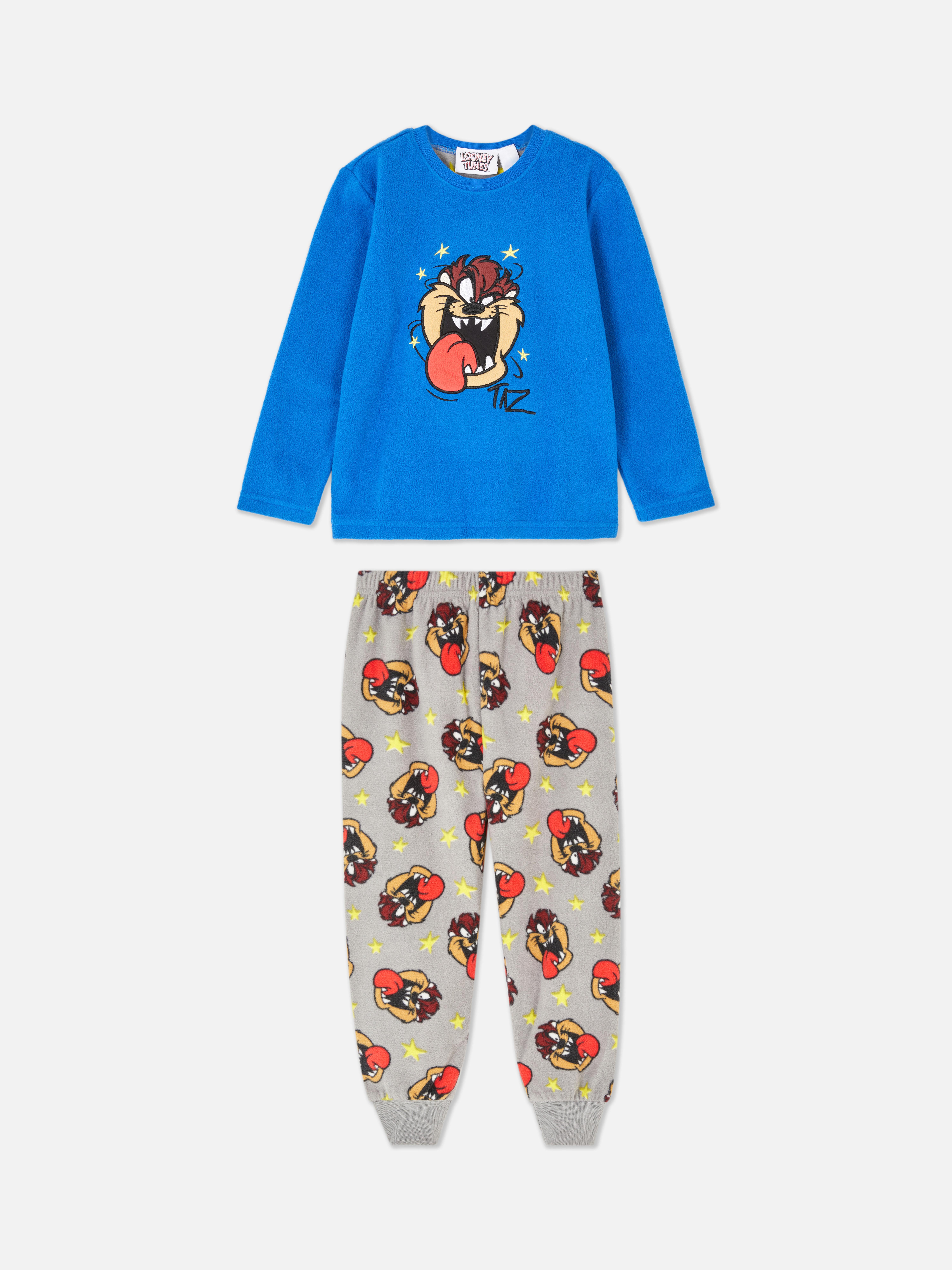 Looney Tunes Tasmanian Devil Fleece Pyjamas
