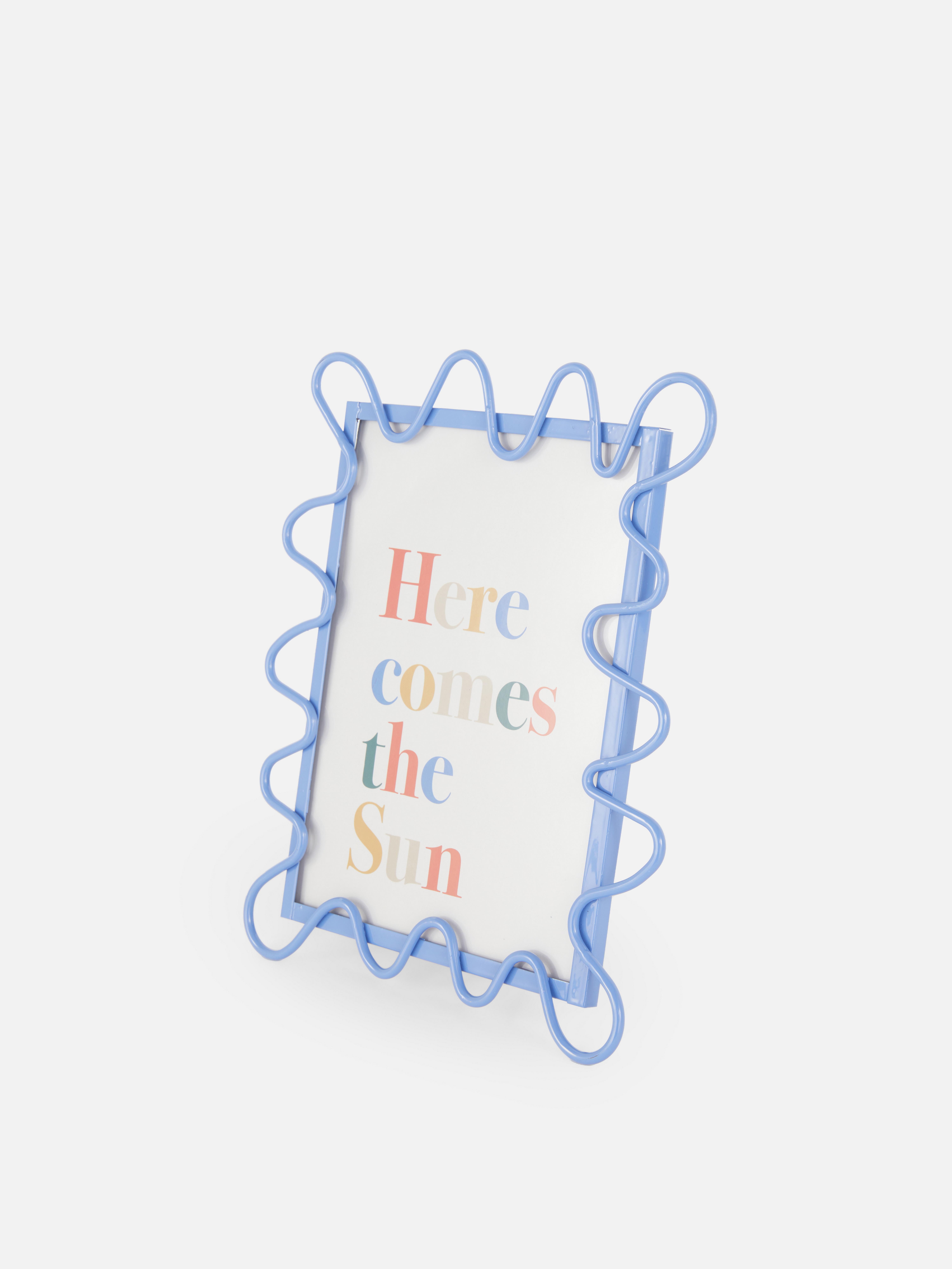 Wavy Metal Picture Frame Primark