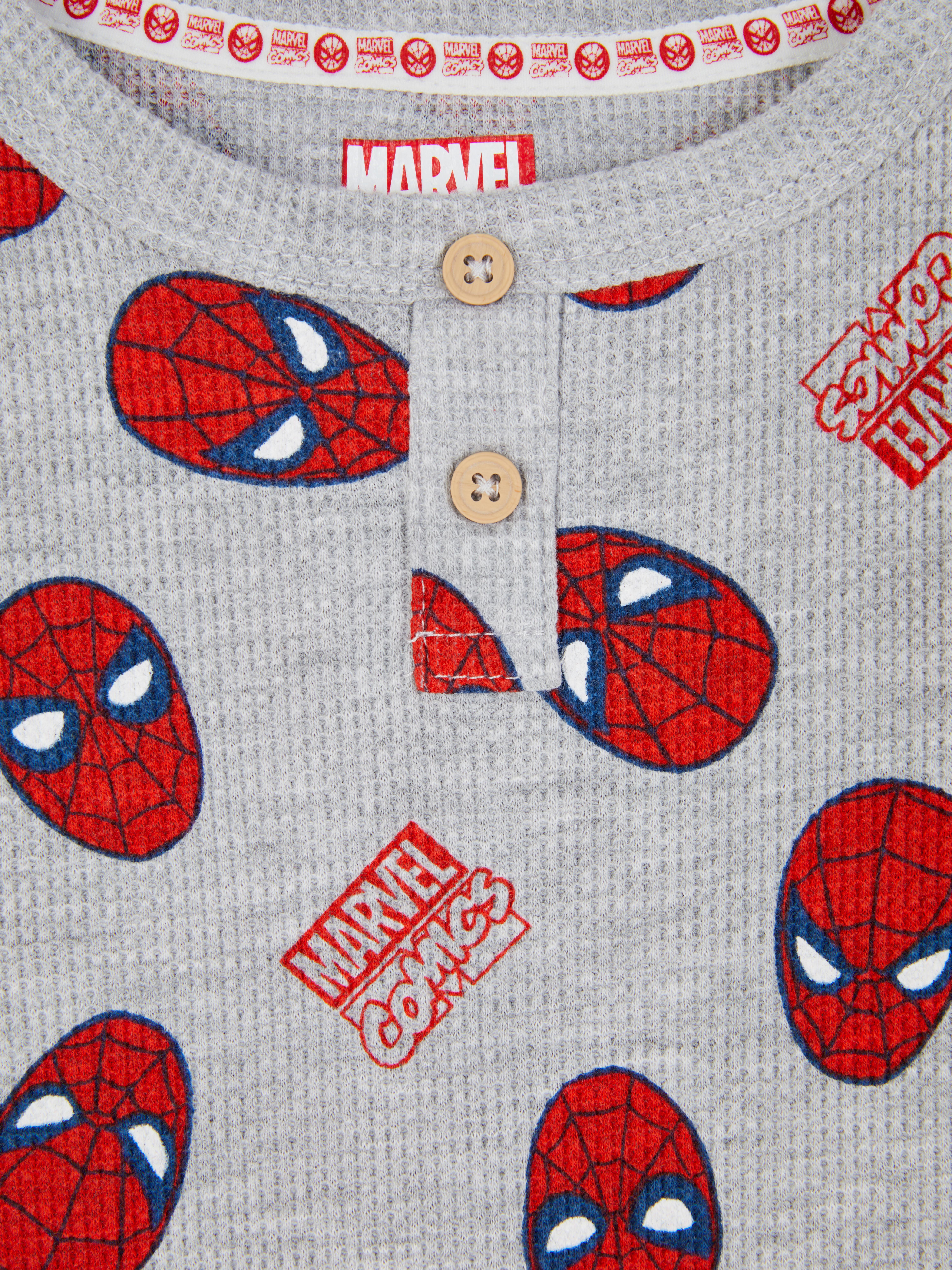 Marvel Spider-Man Waffle Pyjamas