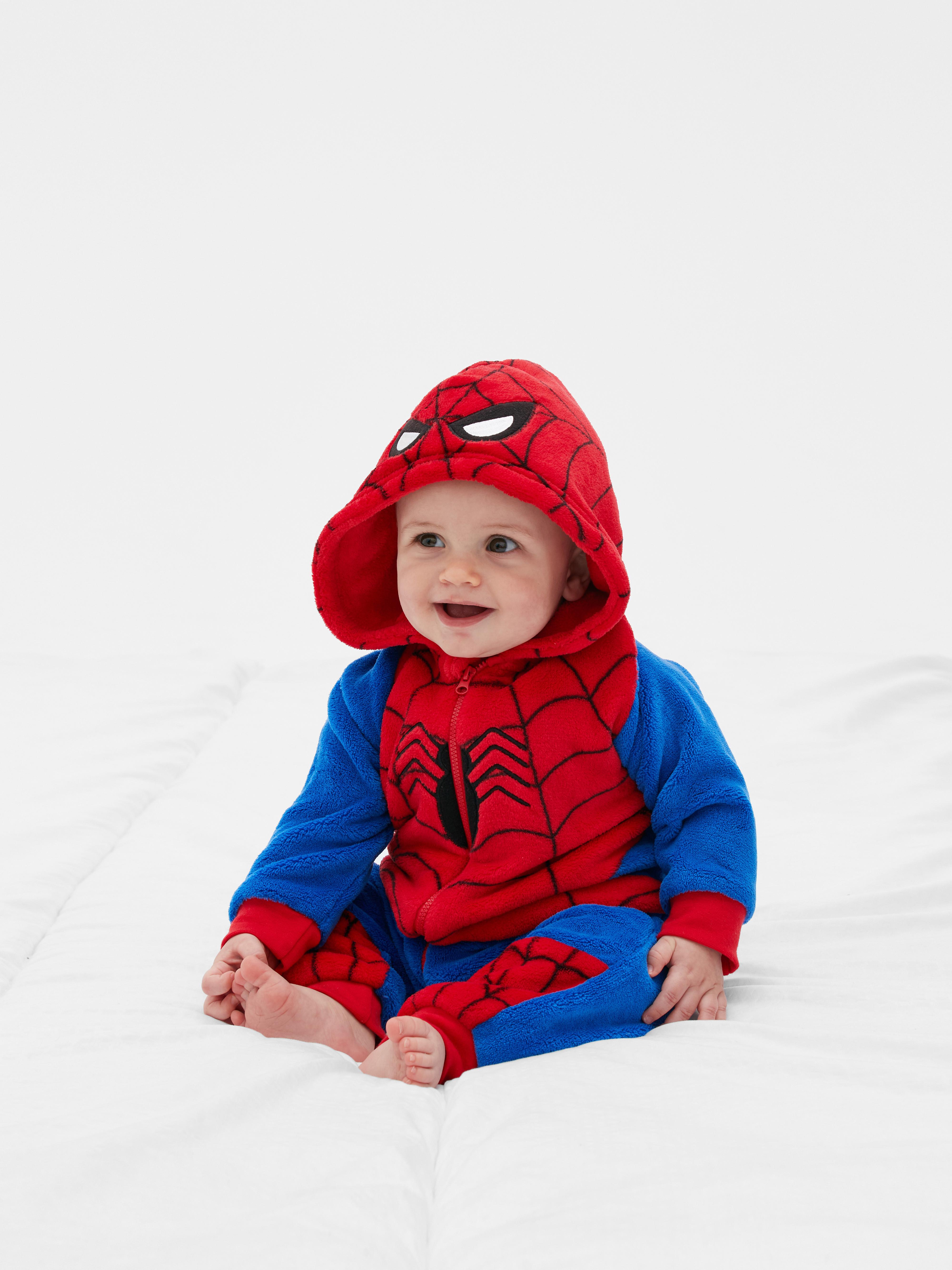 Marvel Spider-Man Fleece Onesie Blue