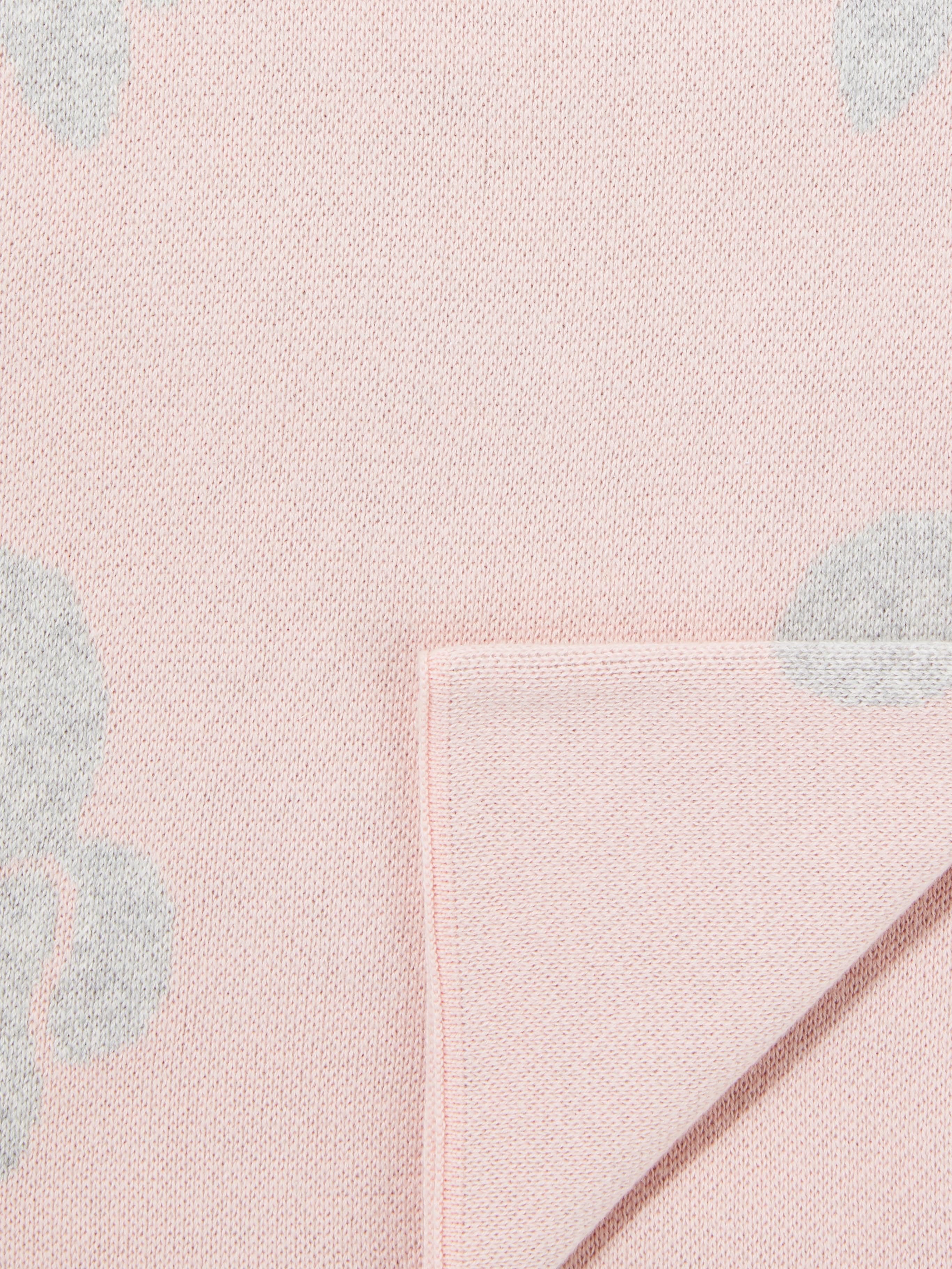 Pastel Fine Knit Blanket