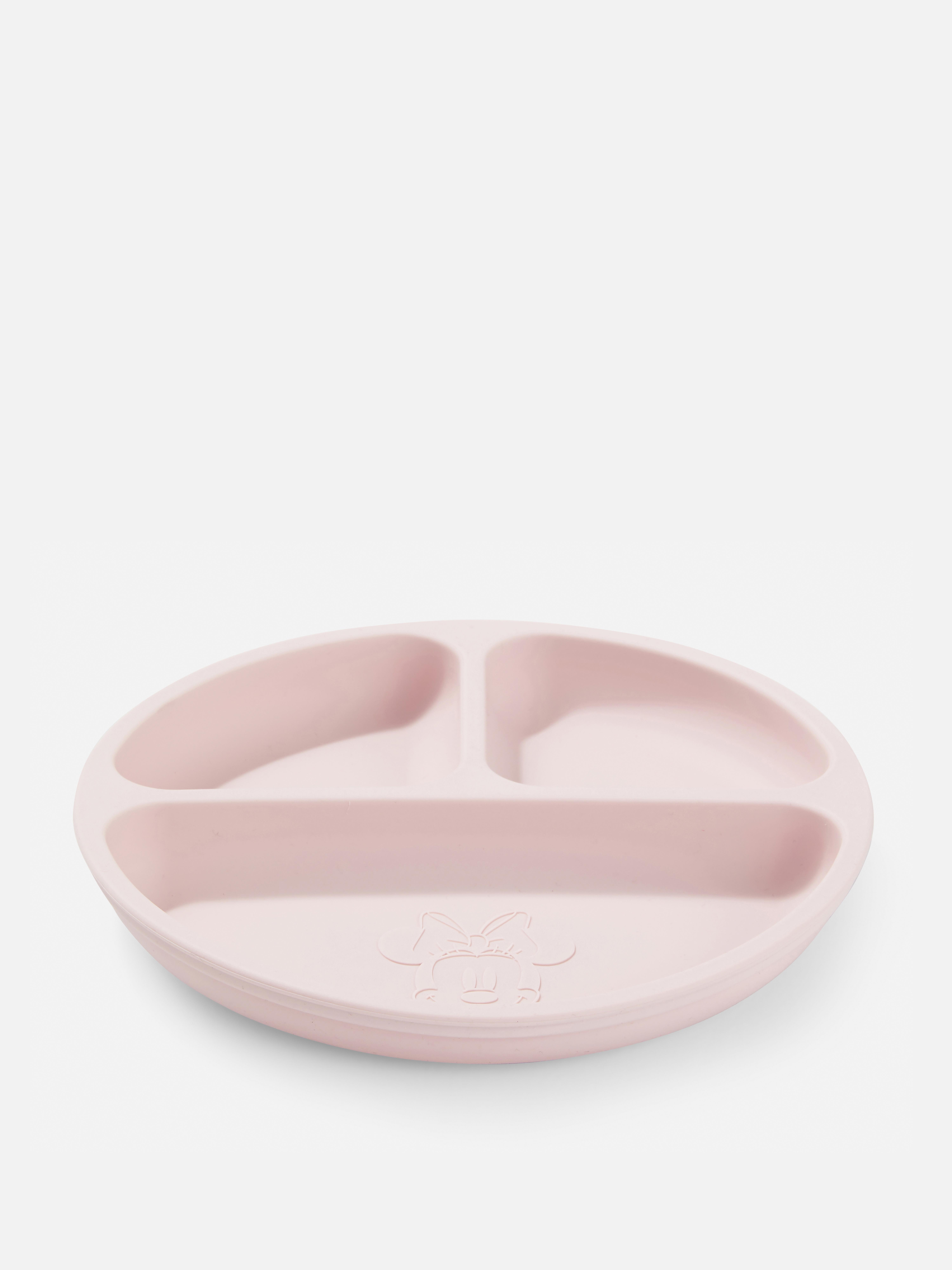 Disney's Minnie Mouse Silicone Section Plate Pink