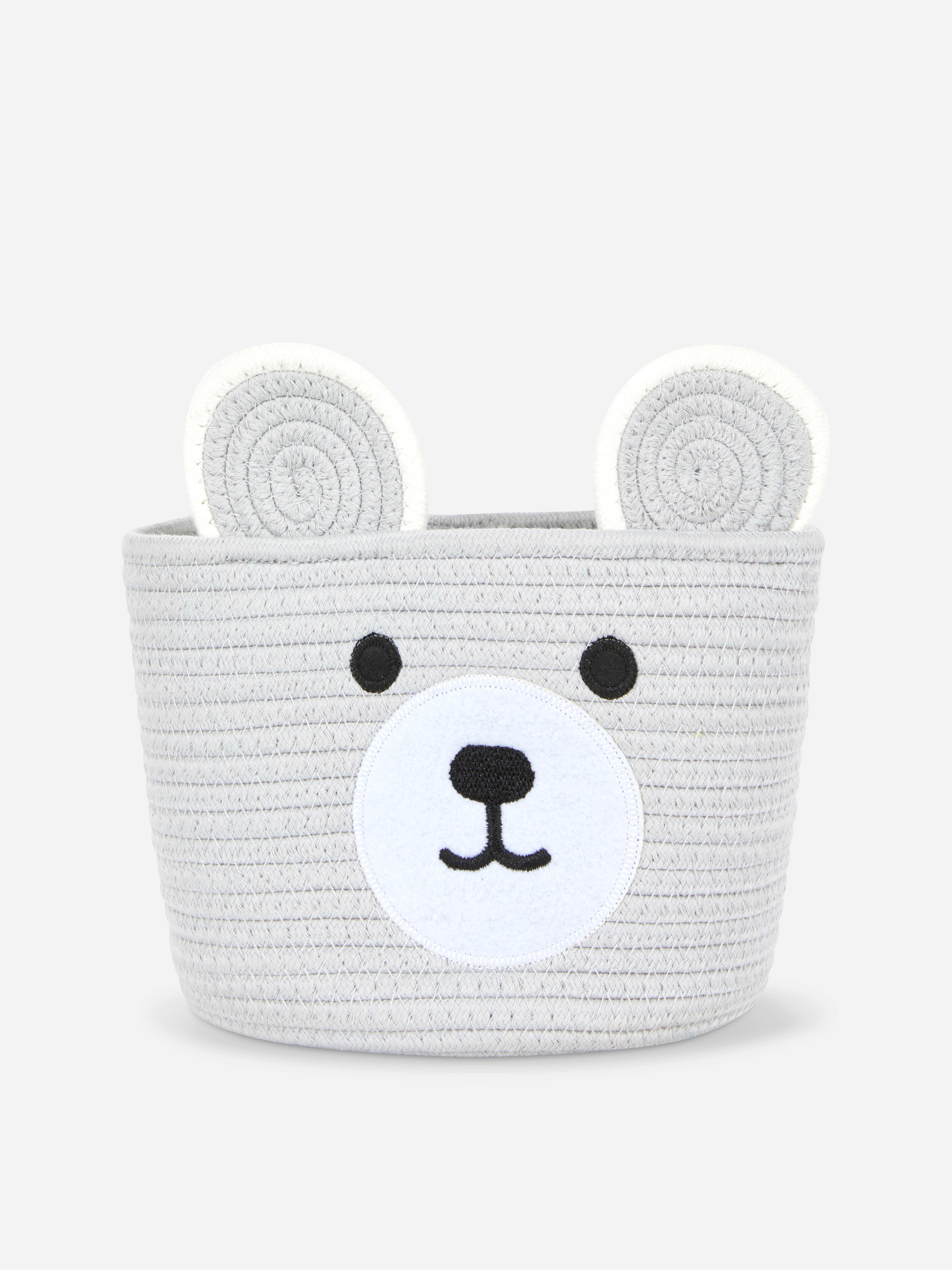 Woven Bear Basket