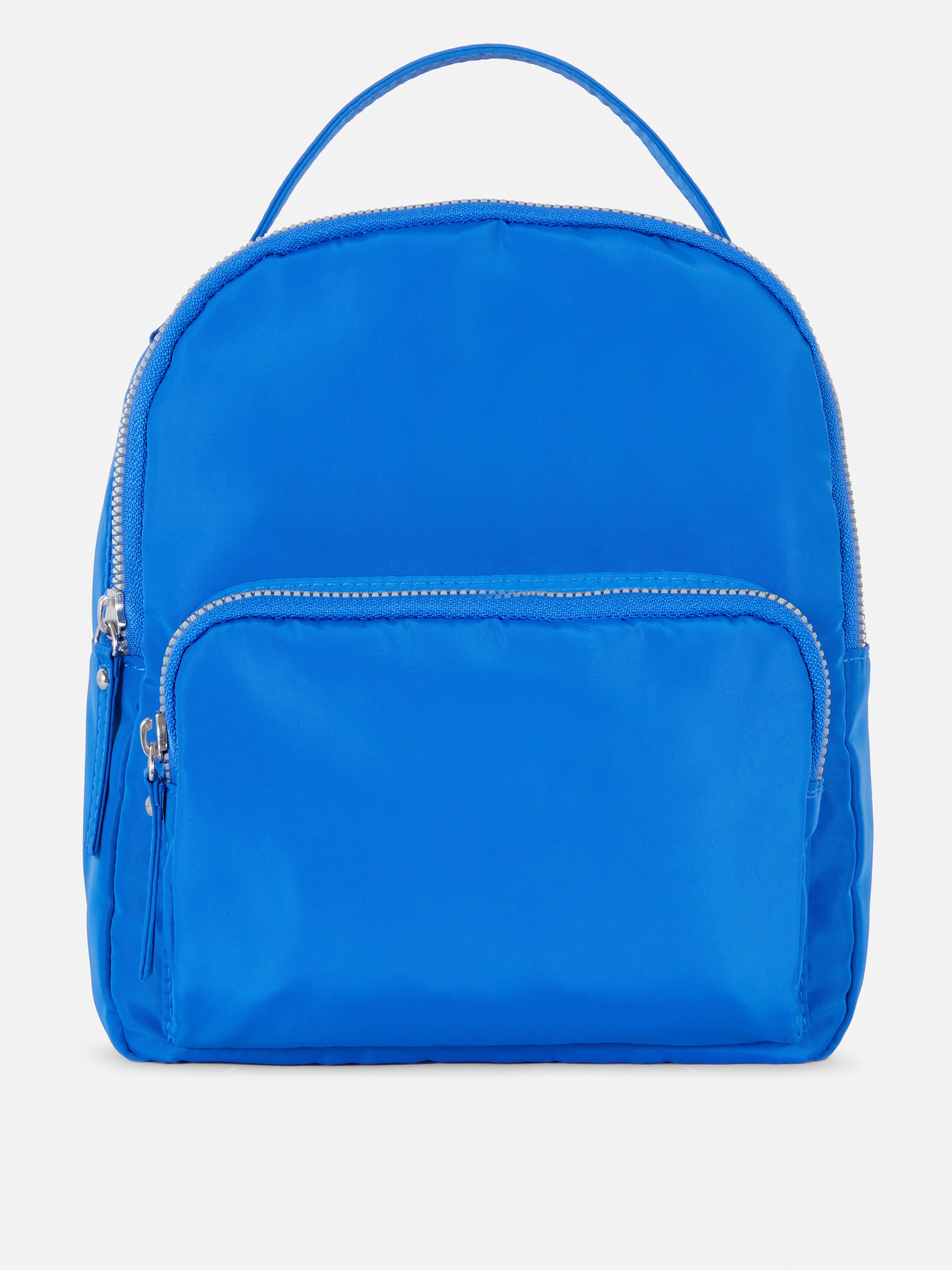 Dual Zip Mini Backpack Cobalt