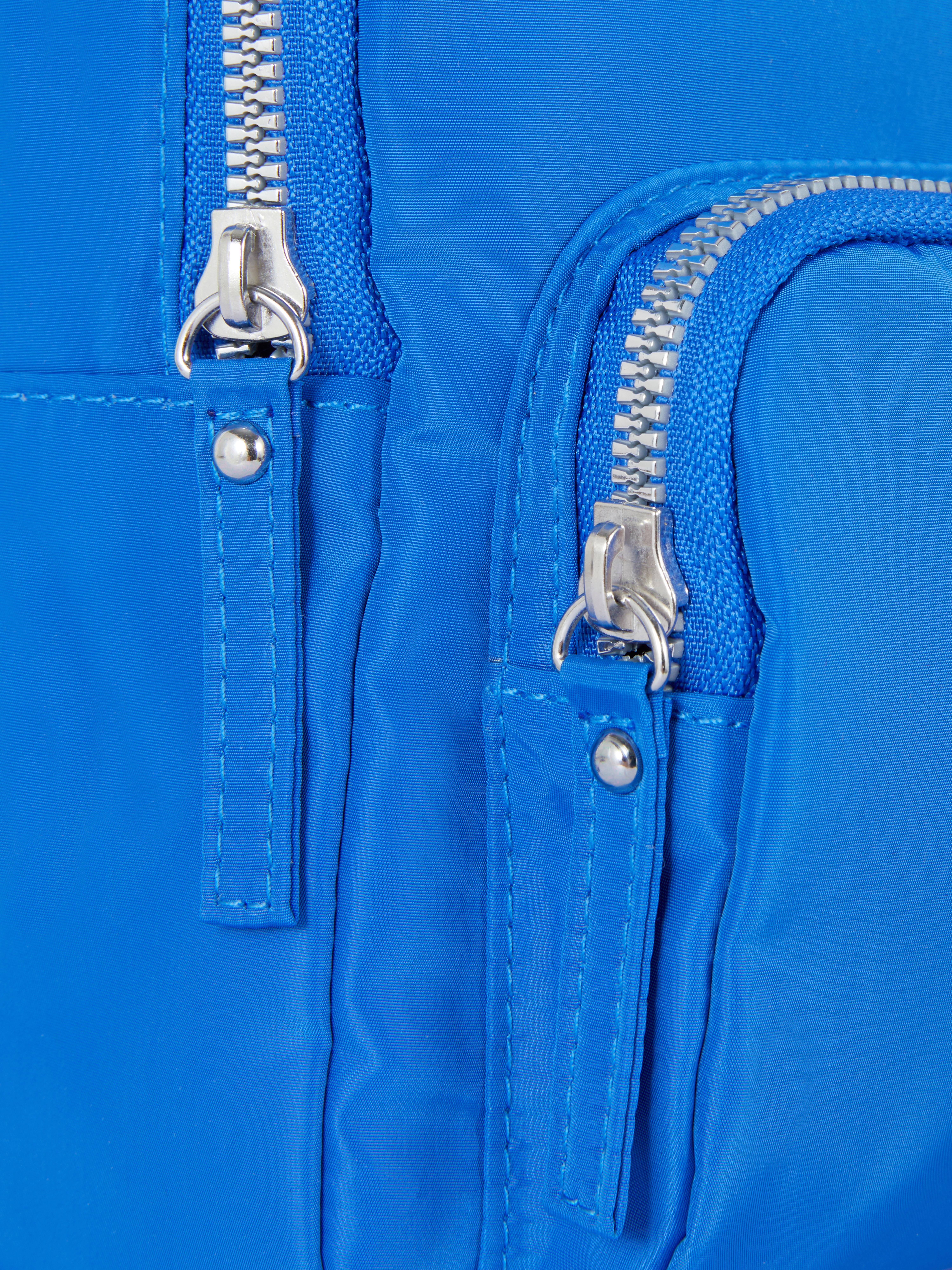 Dual Zip Mini Backpack