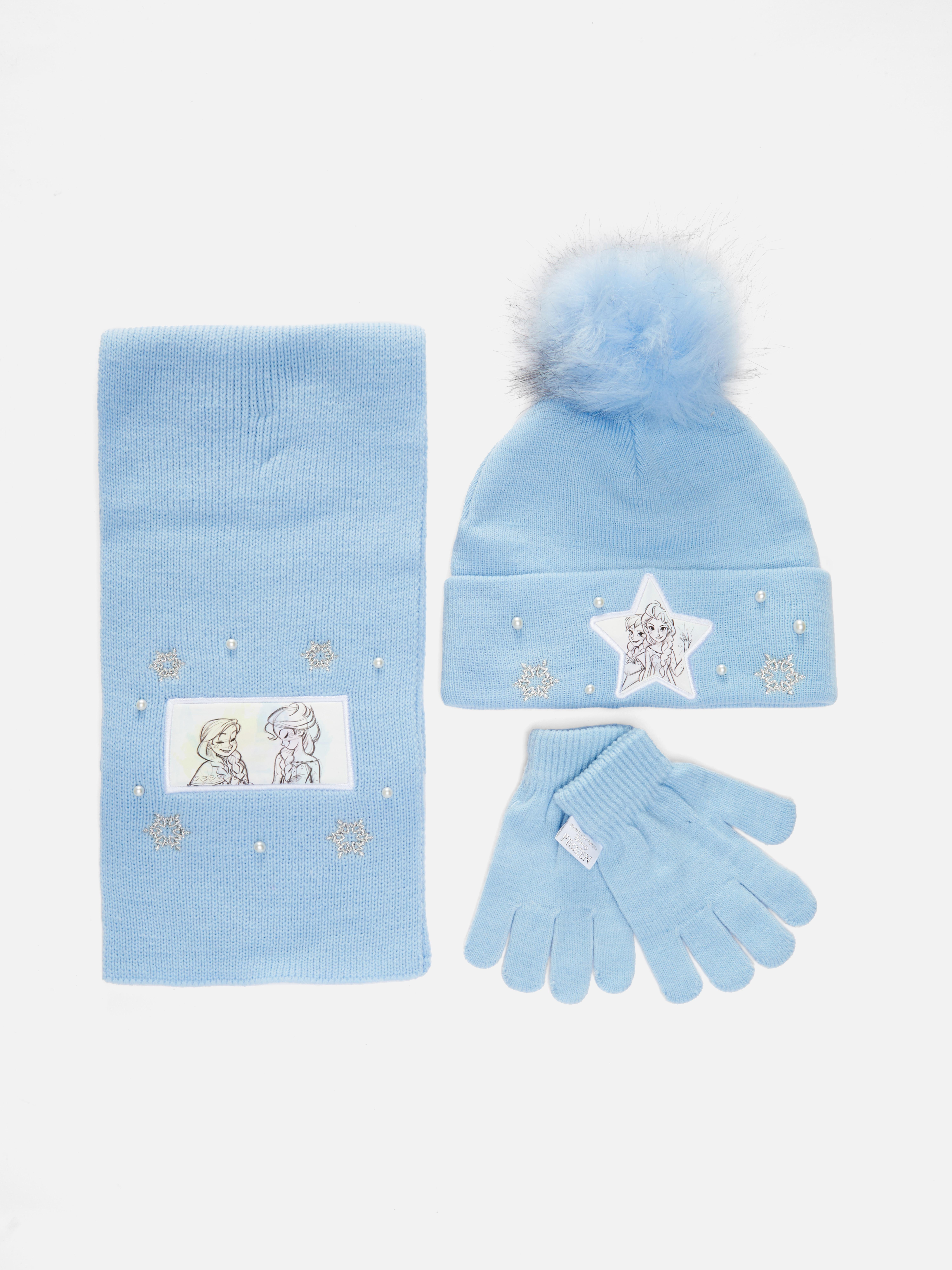 elsa hat and gloves