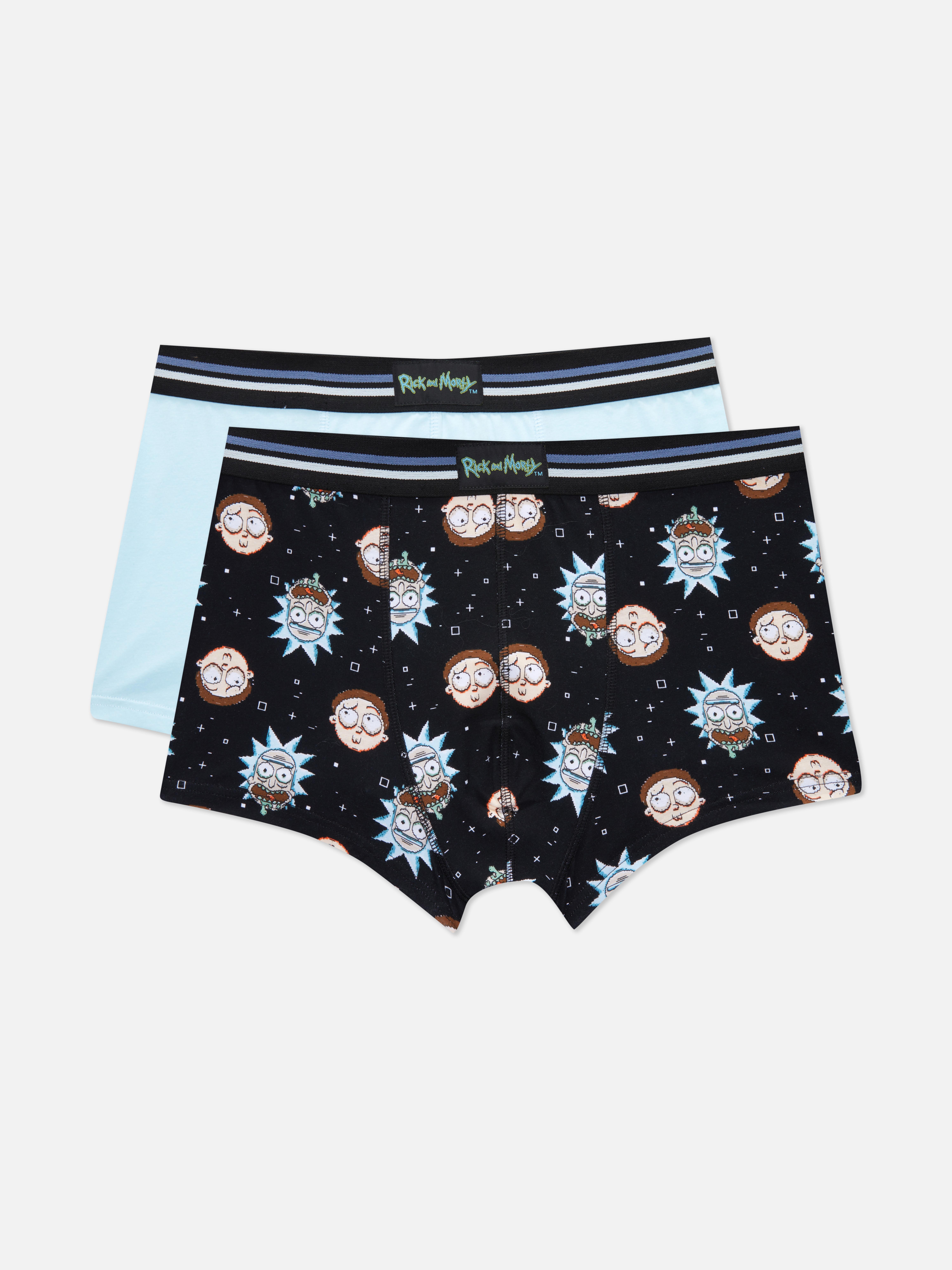 2pk Rick and Morty Boxer Briefs
