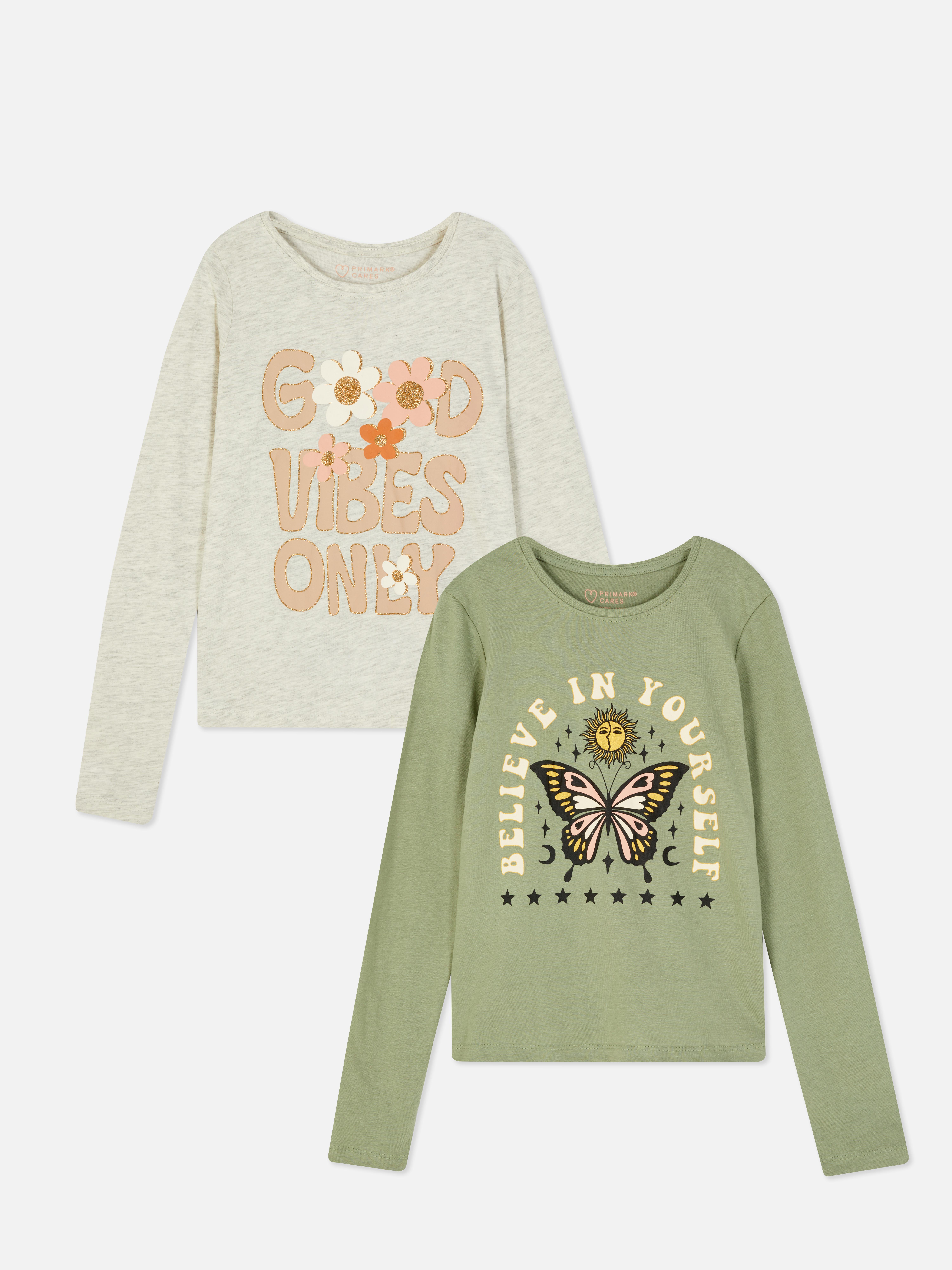 Girls' Tops T Shirts Camis & Long Sleeved Tops Primark