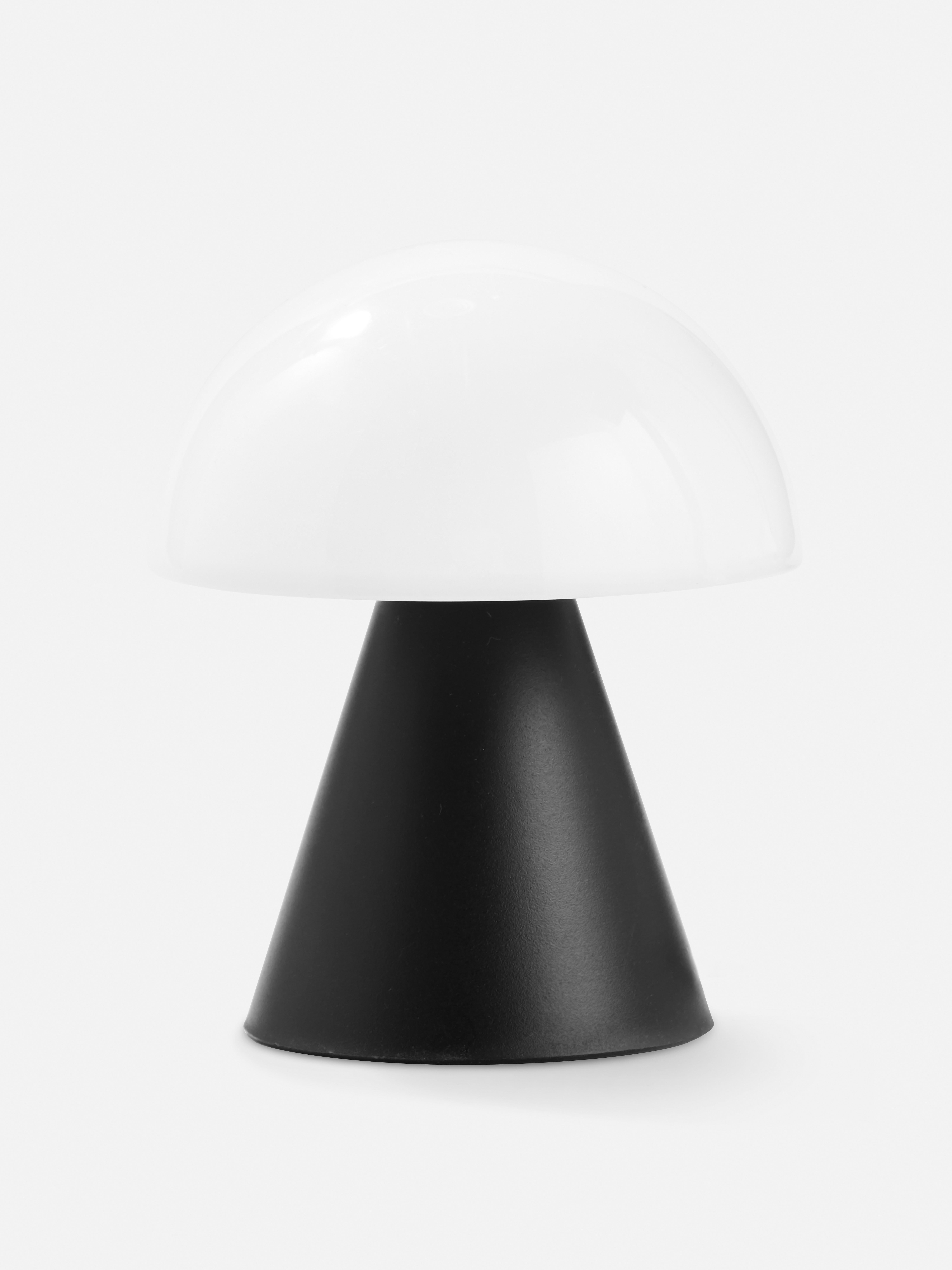 USB Mini Mushroom Lamp Black