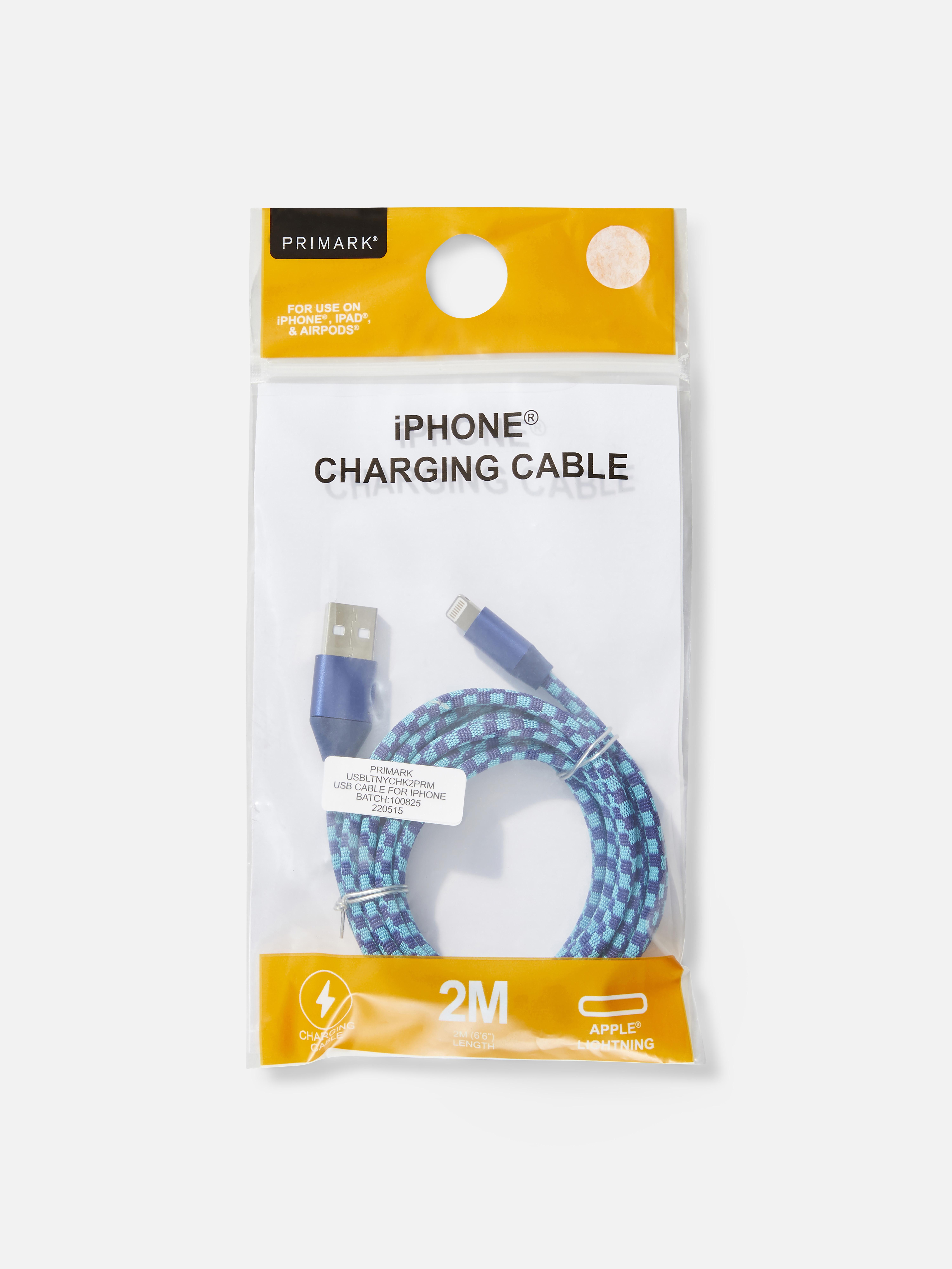 2m Single iPhone Charging Cable