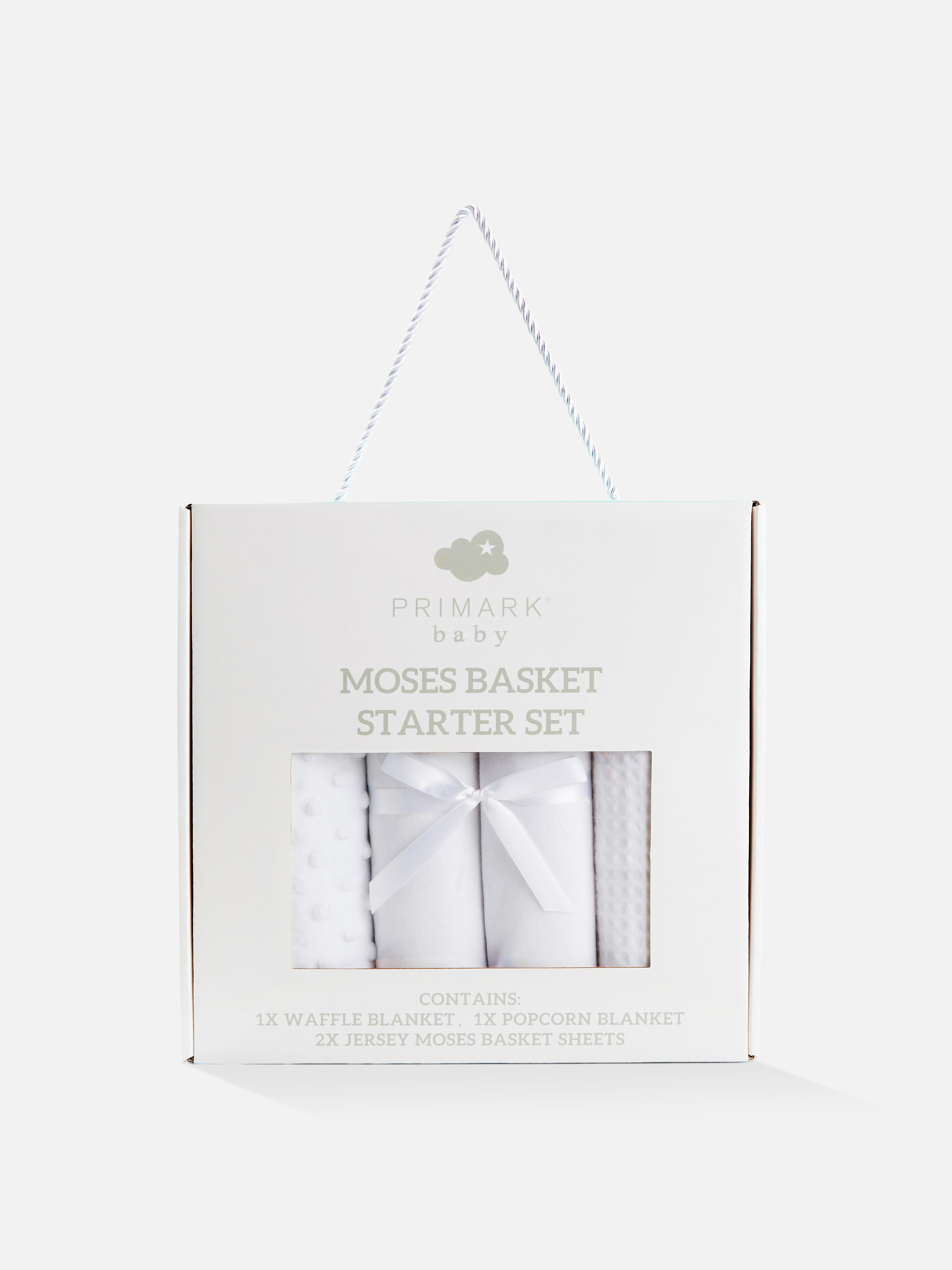 4pk Moses Basket Blankets