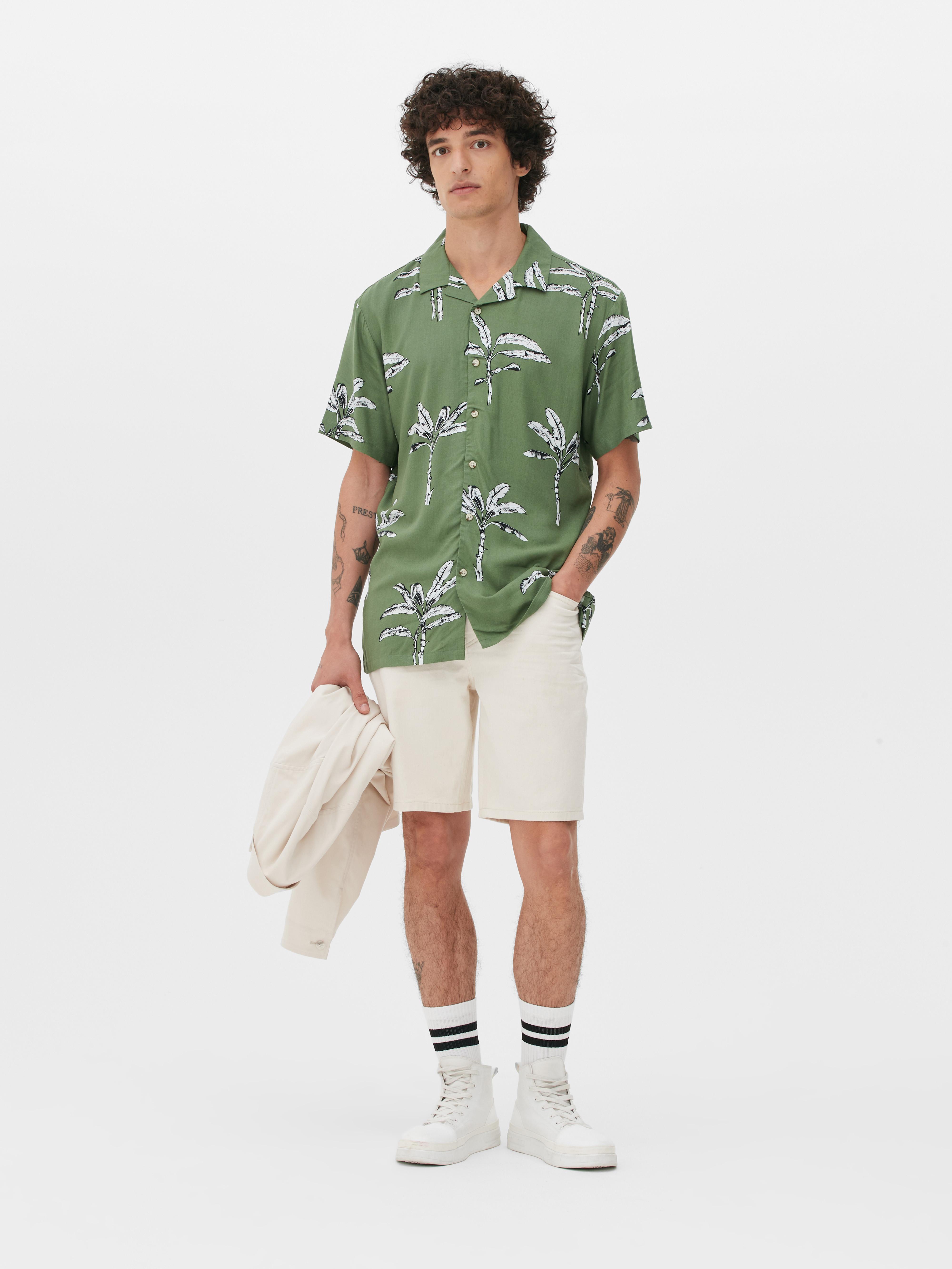 Palm Tree Short-sleeved Shirt