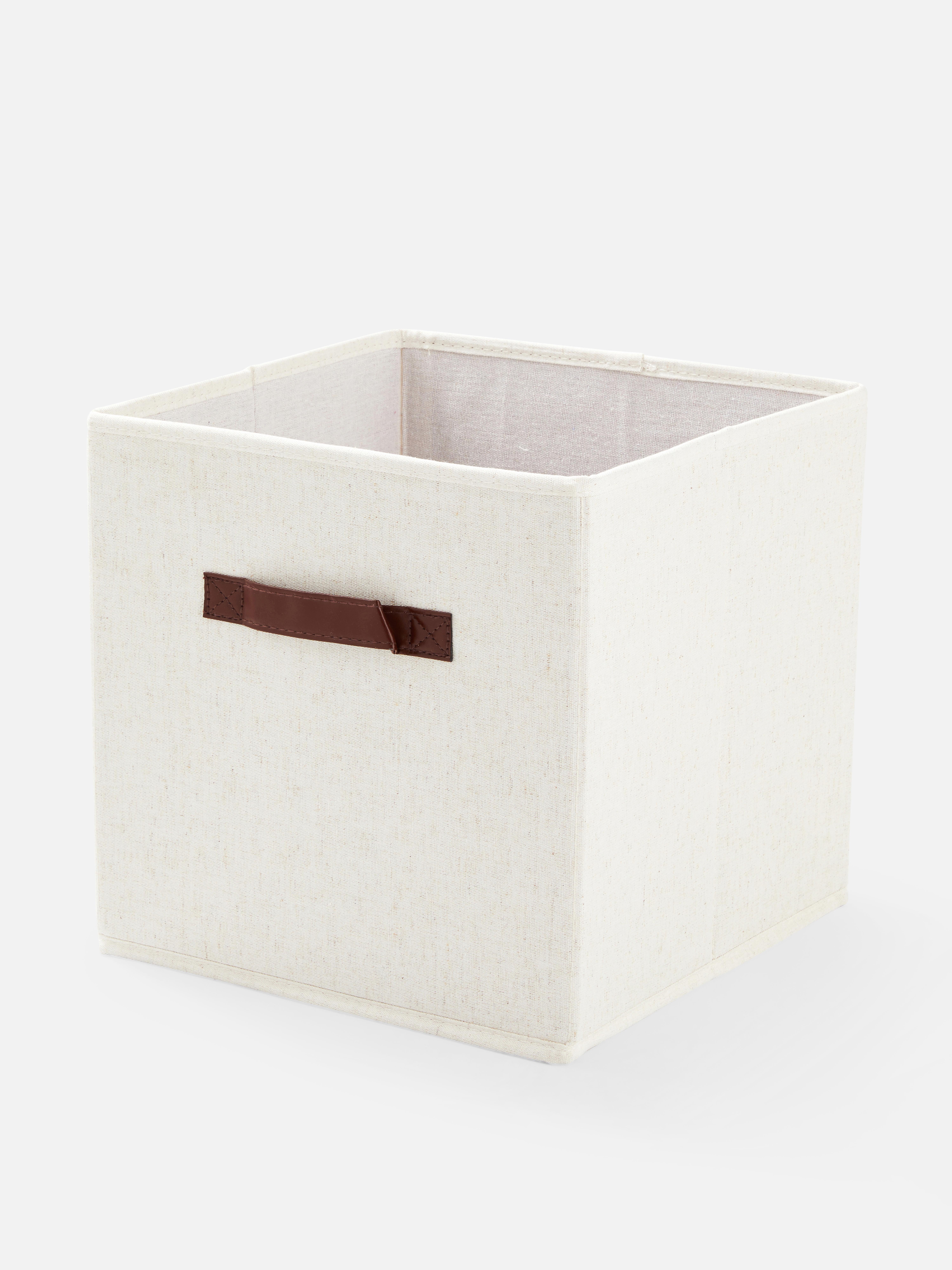 Fabric Storage Cube Natural