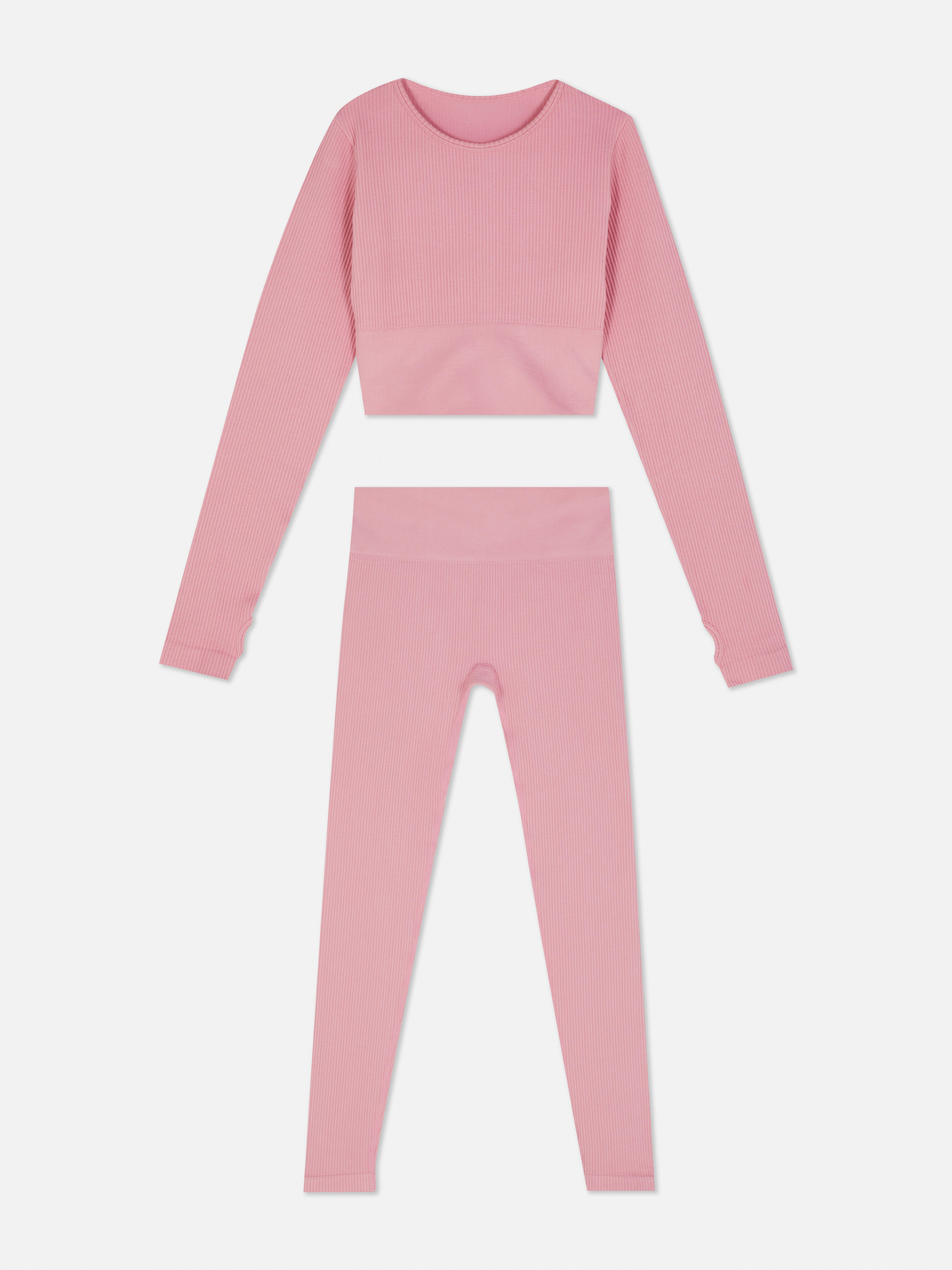 Ribbed Seamless Sports Set