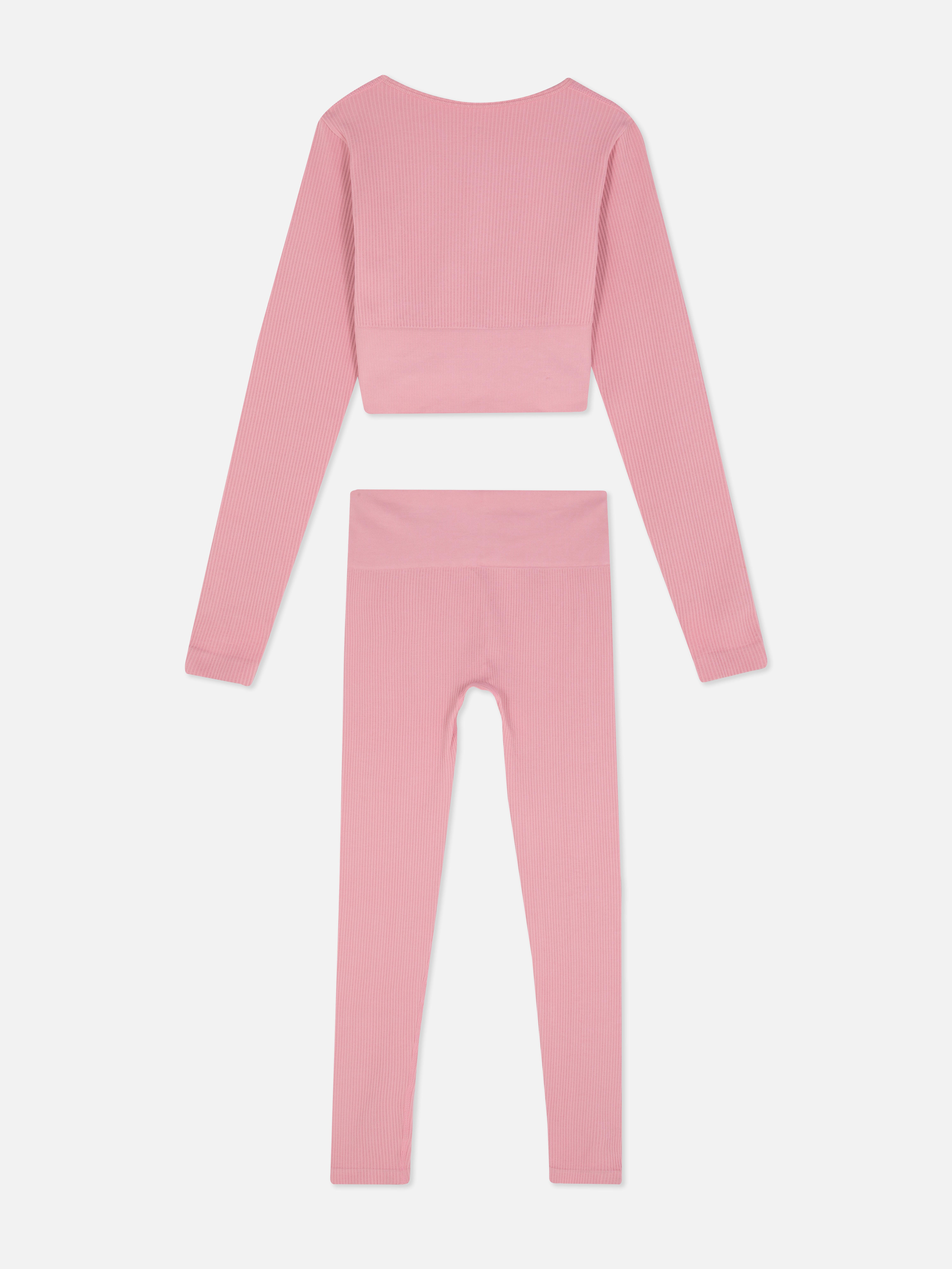 Ribbed Seamless Sports Set