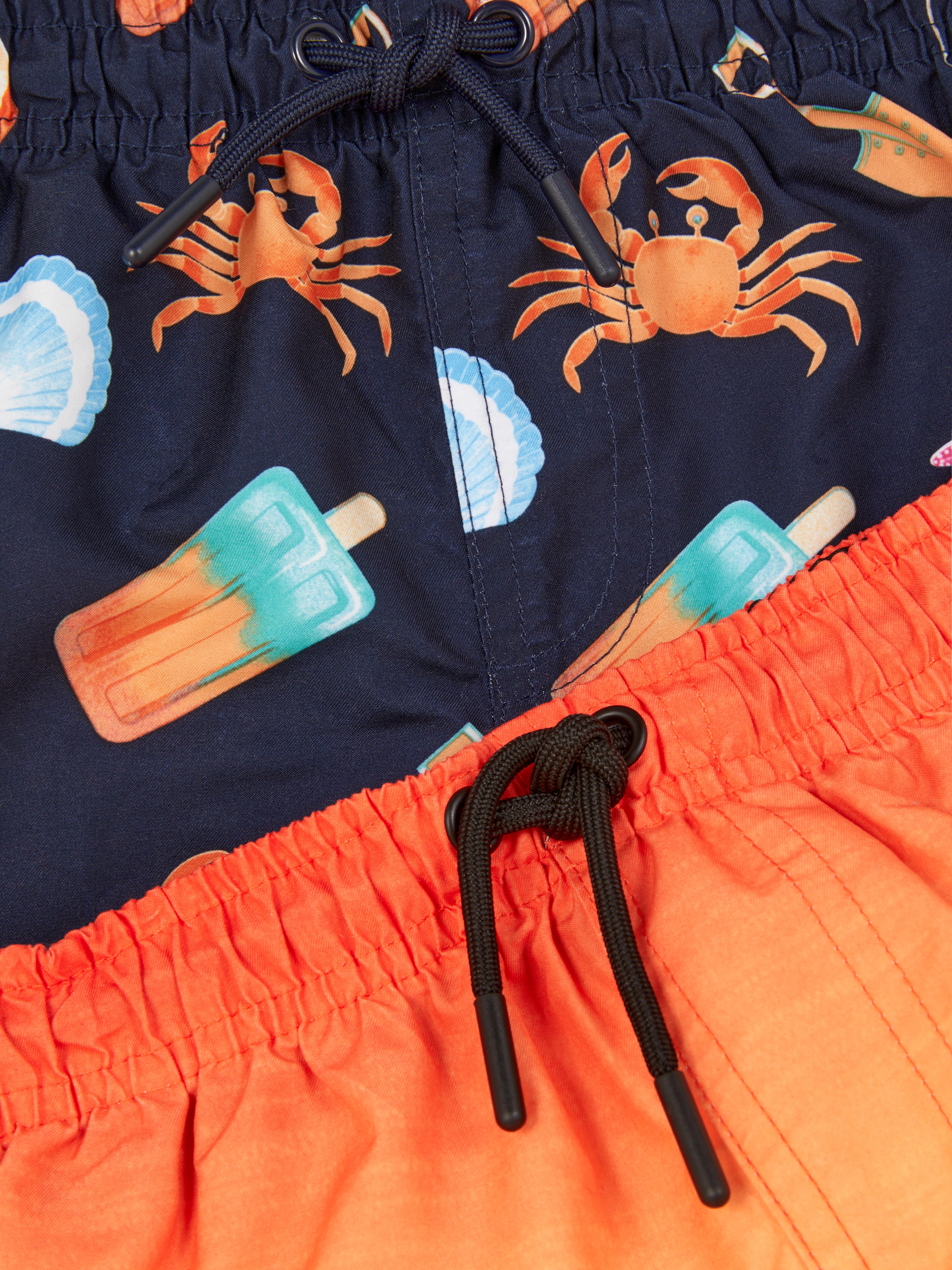 2pk Beach Print Swim Shorts