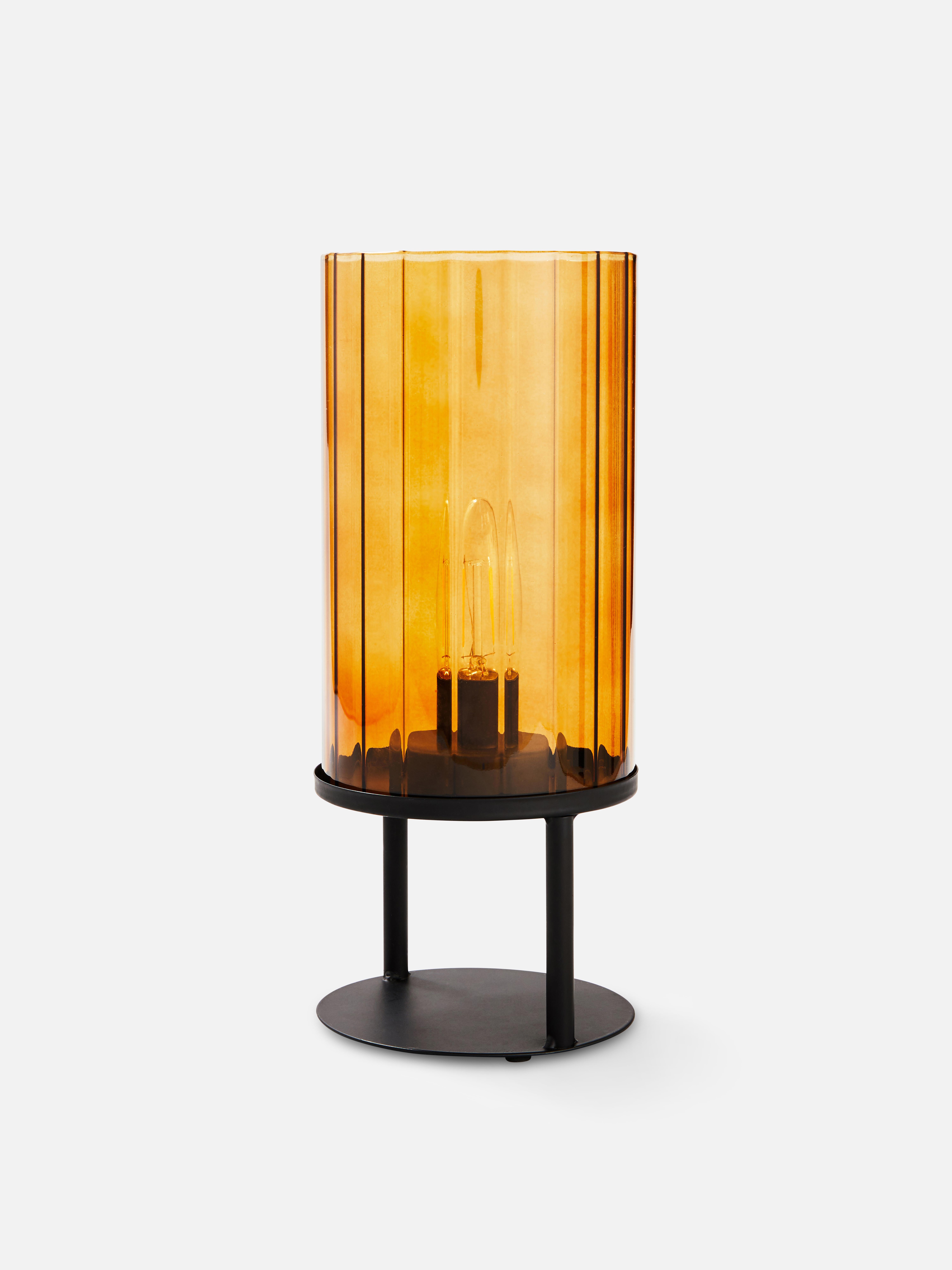 Tinted Glass Desk & Table Lamp
