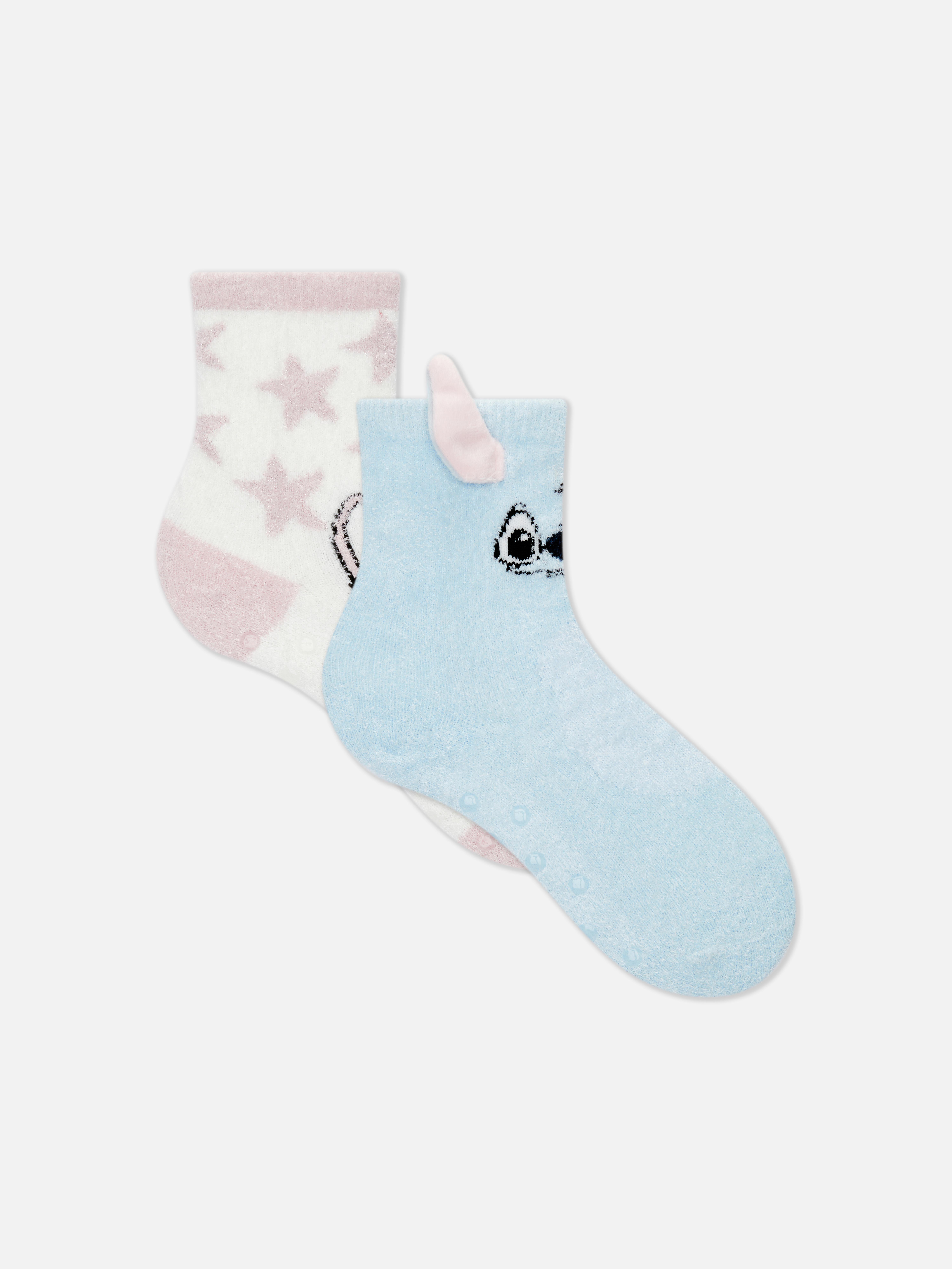 2pk Disney's Stitch Cosy Socks