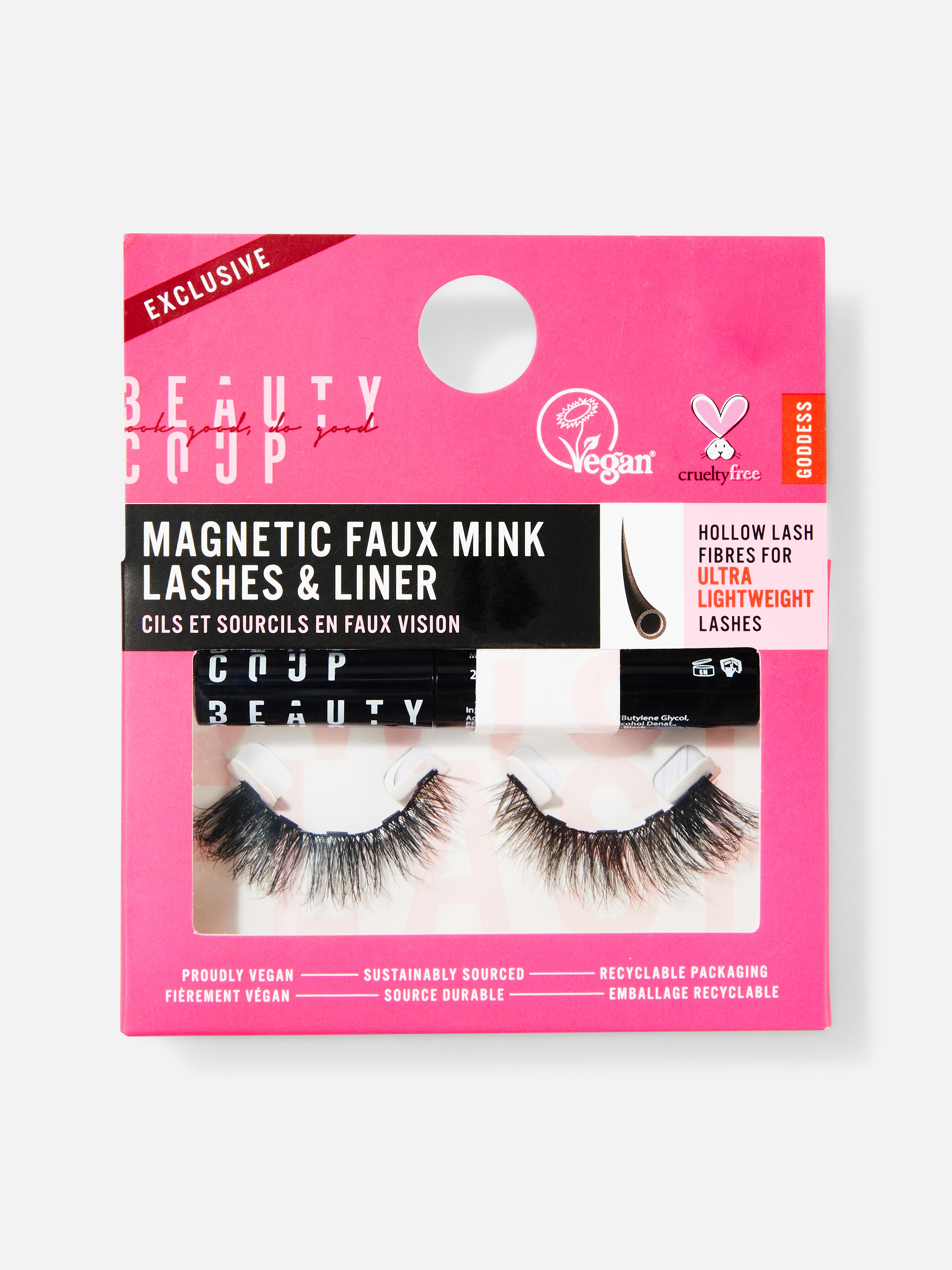 Beauty Coup Magnetic Faux Mink Lashes and Liner