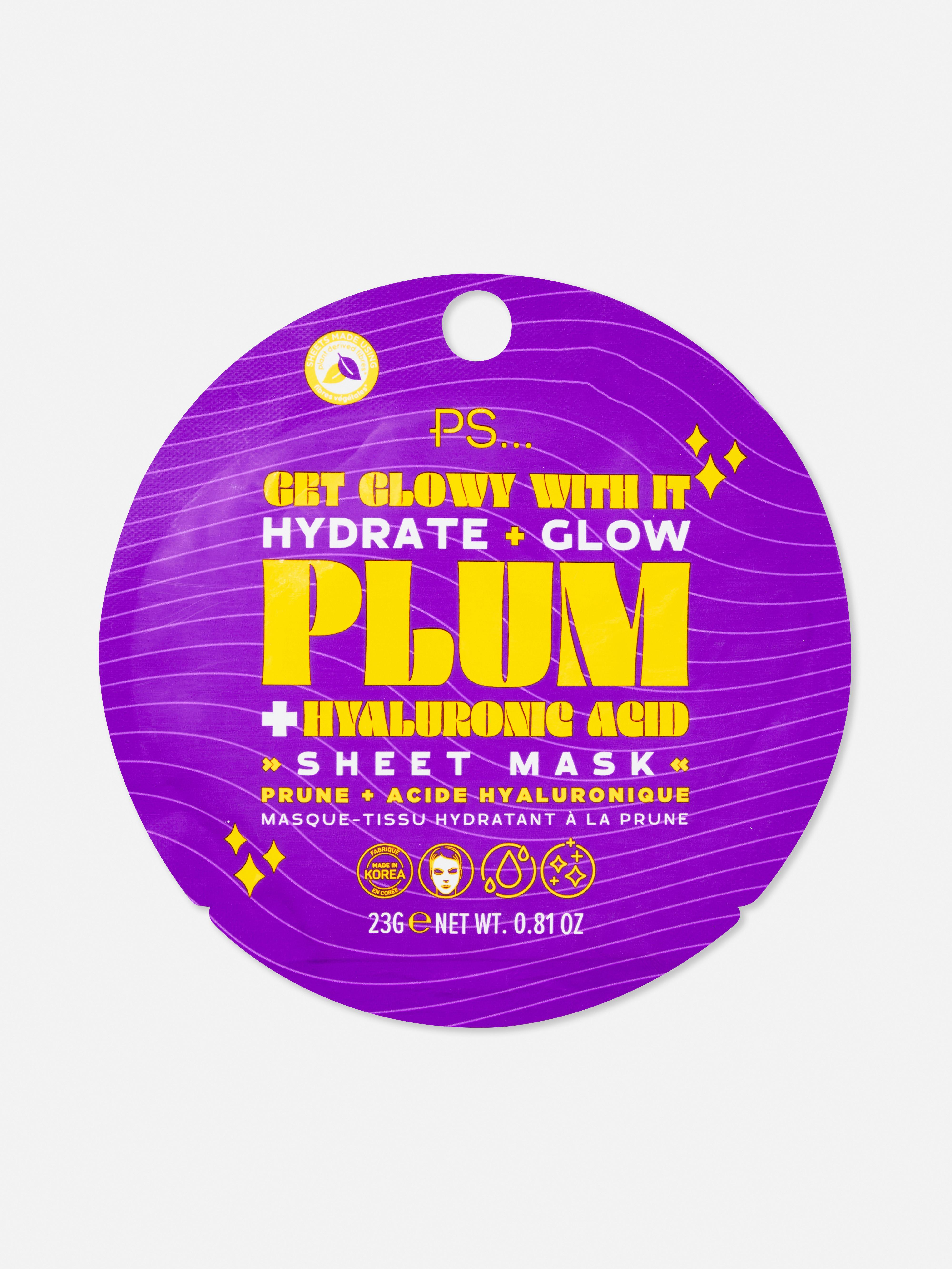 PS... Plum Sheet Mask