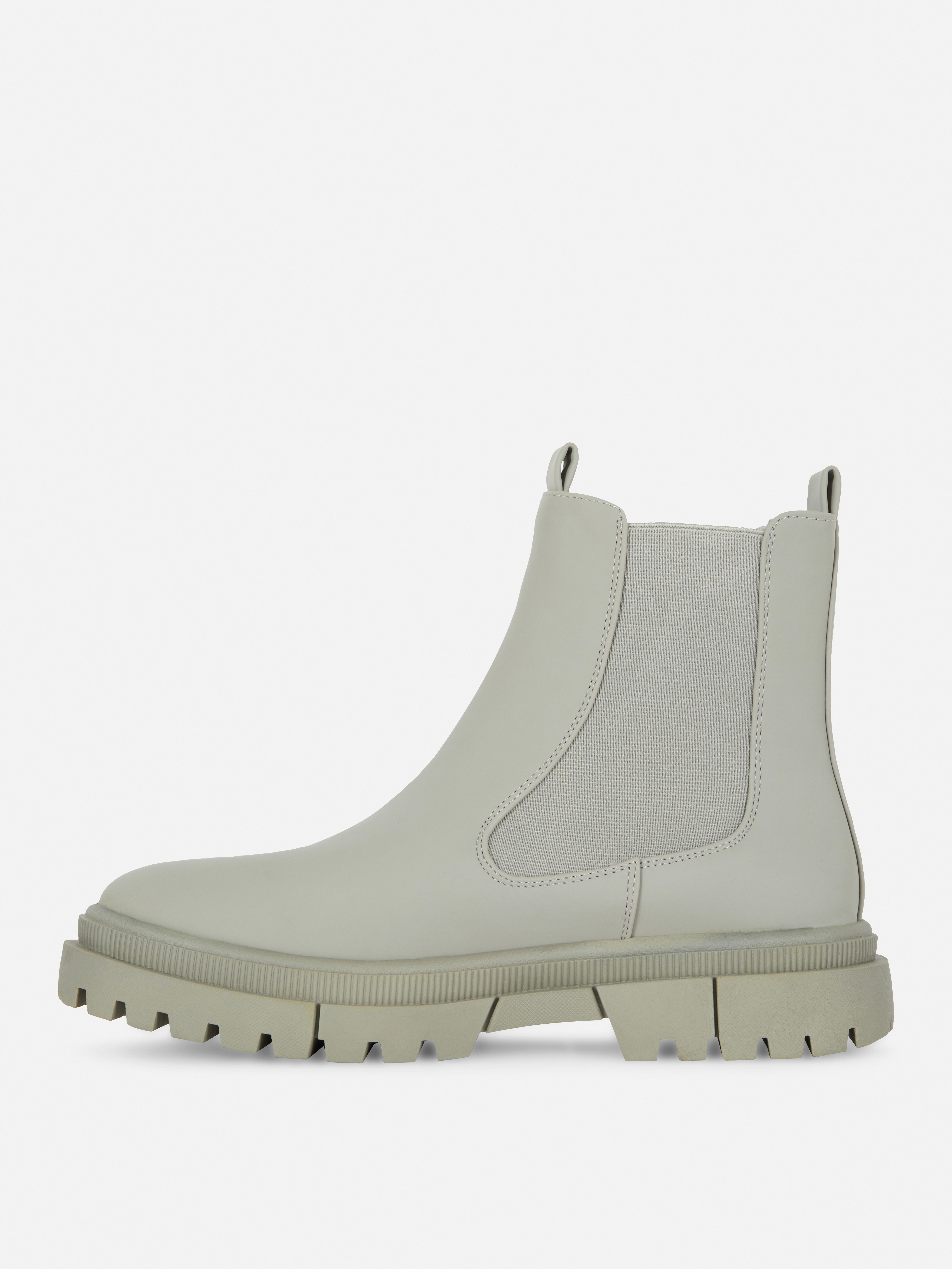 Rubber Chelsea Boots