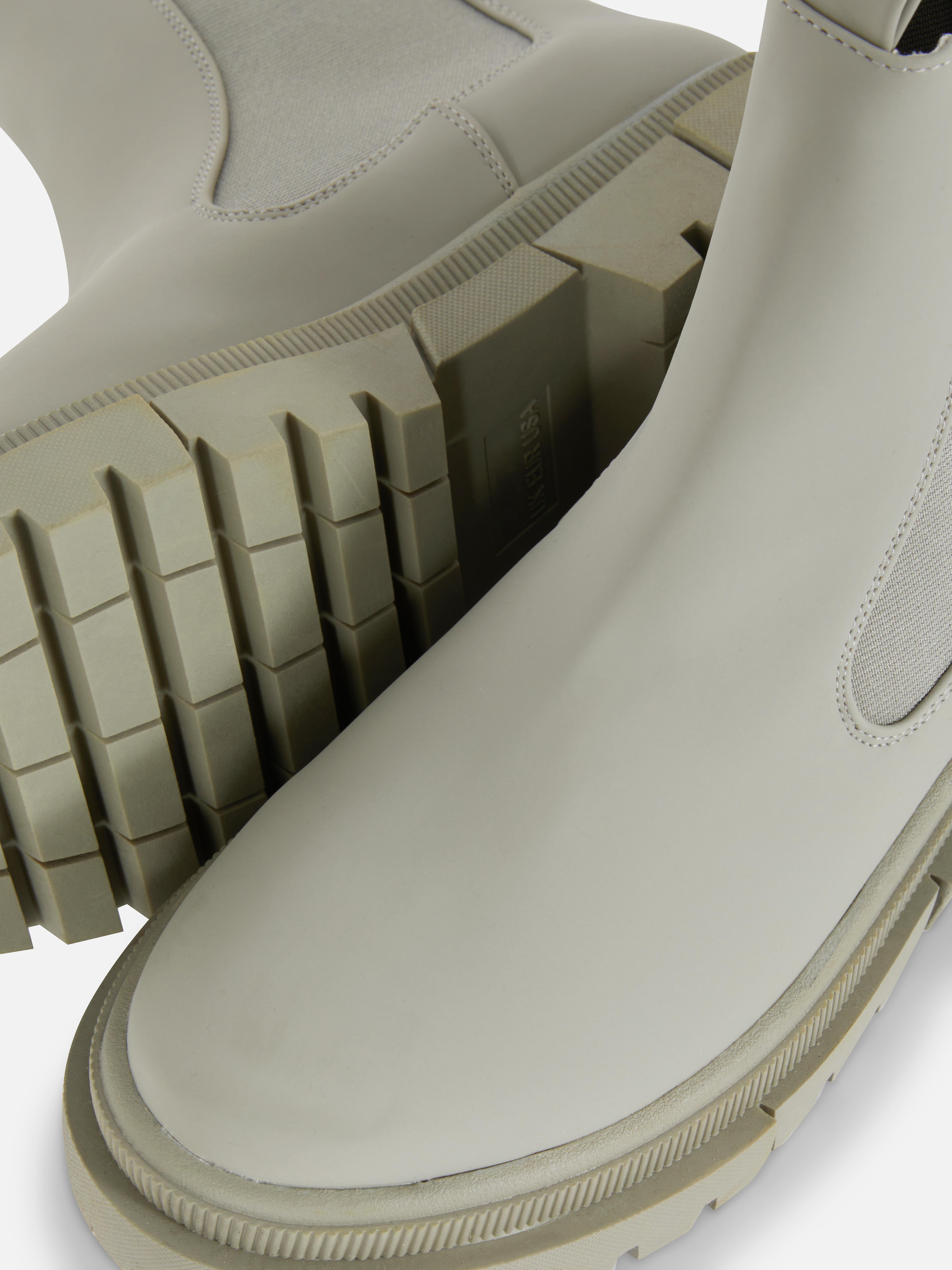Rubber Chelsea Boots