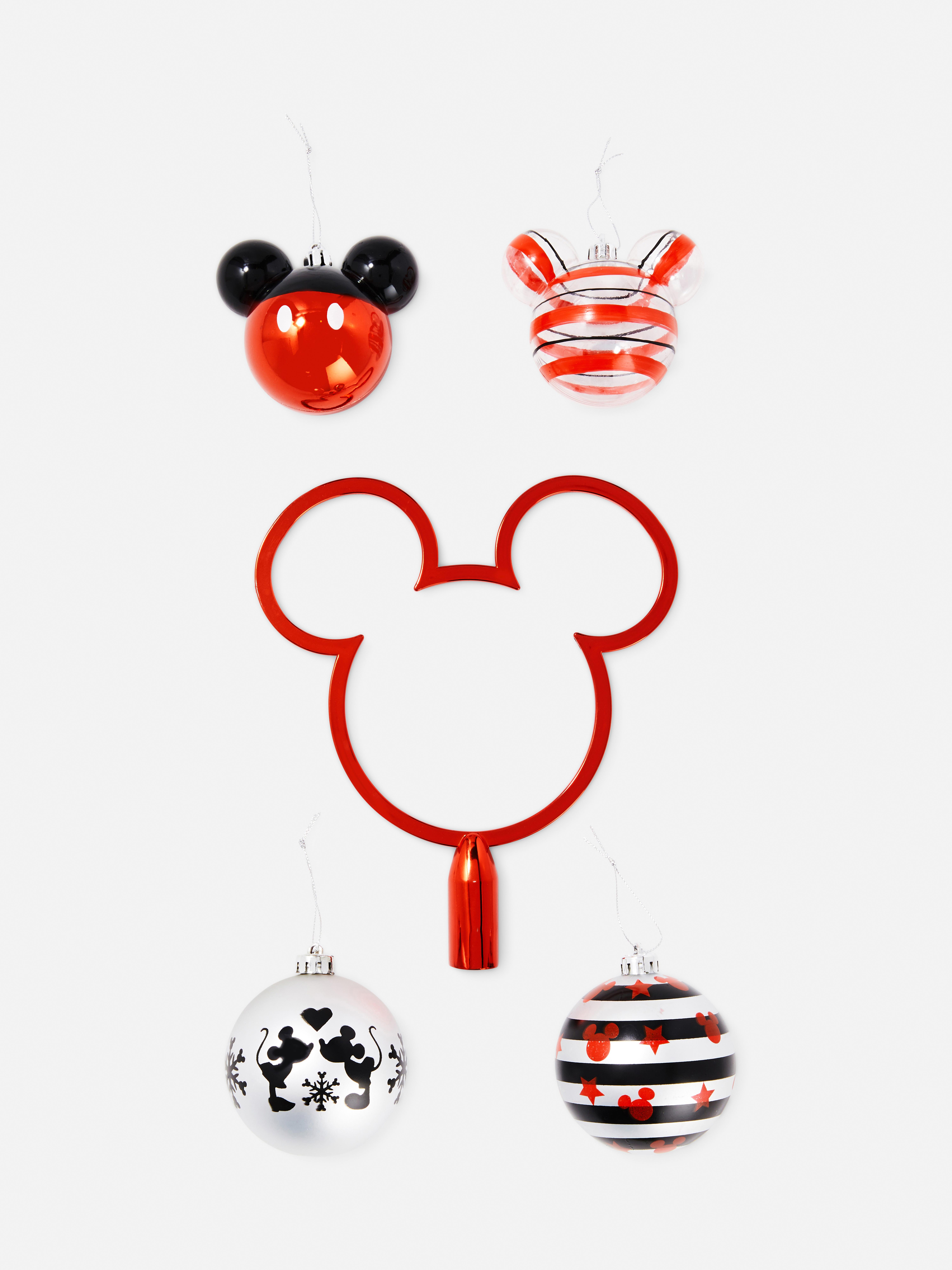 Disney's Mickey Mouse Christmas Baubles Set