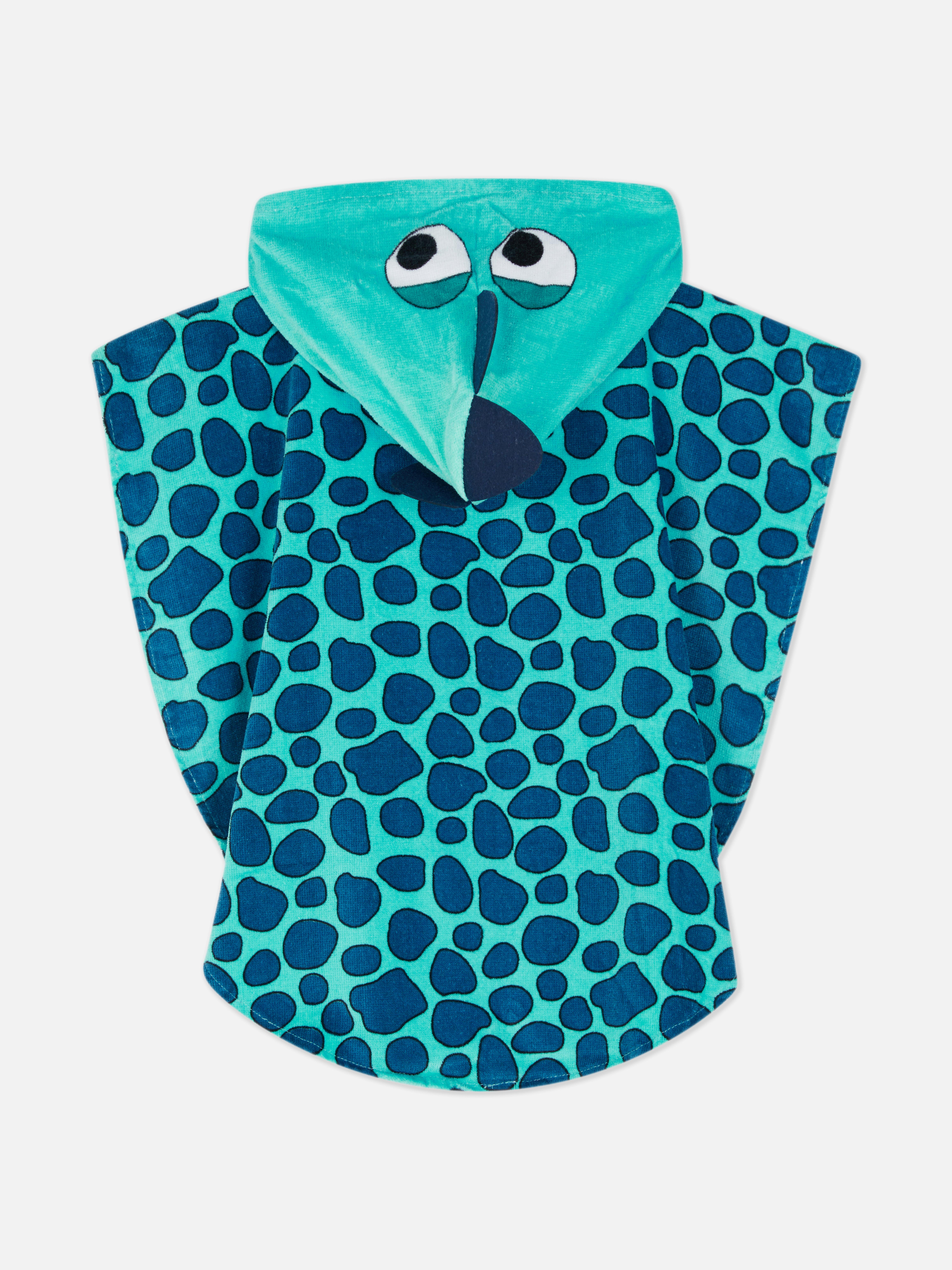 Crocodile Print Hooded Towel