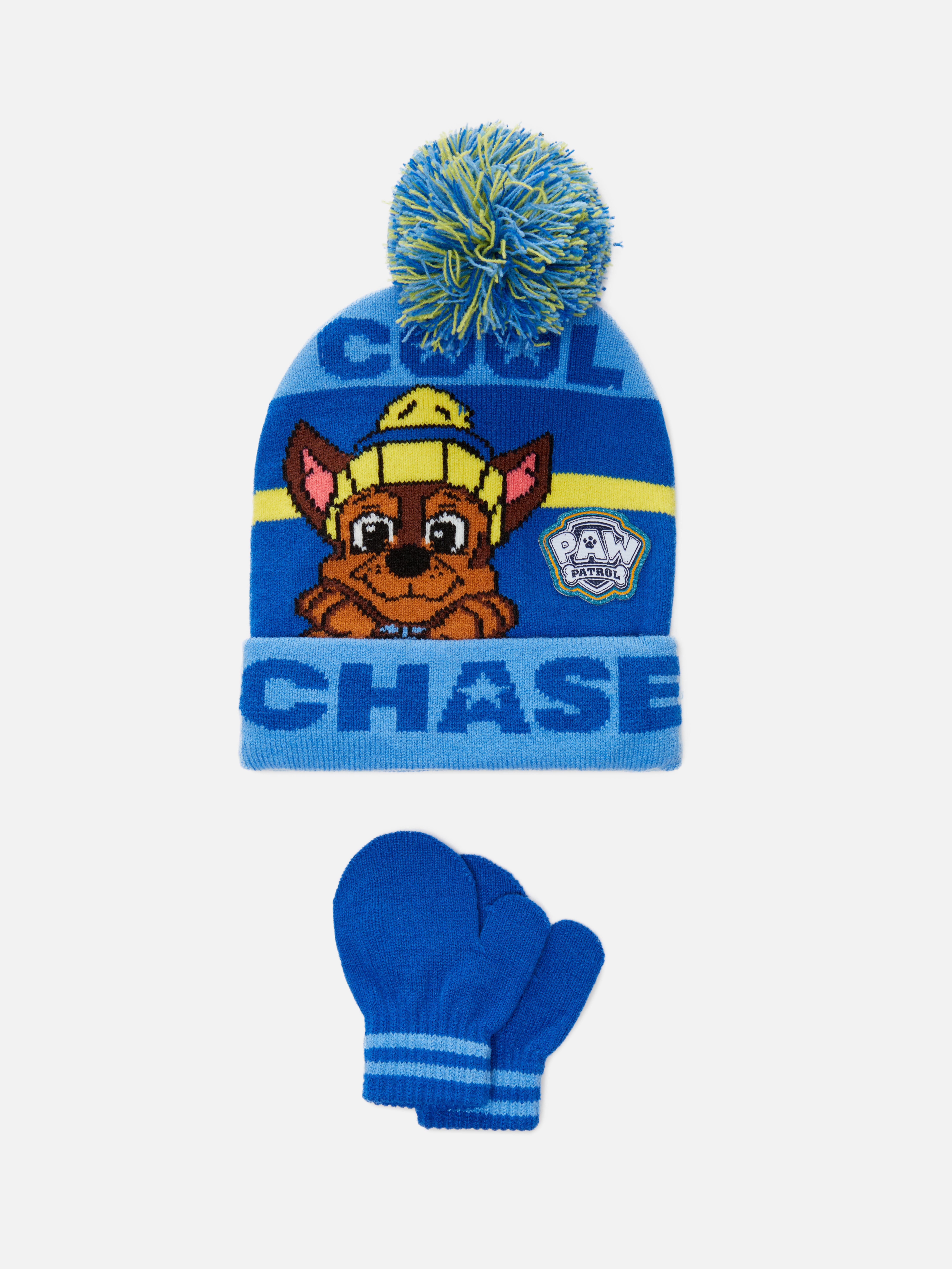 PAW Patrol Knit Beanie And Mittens Set