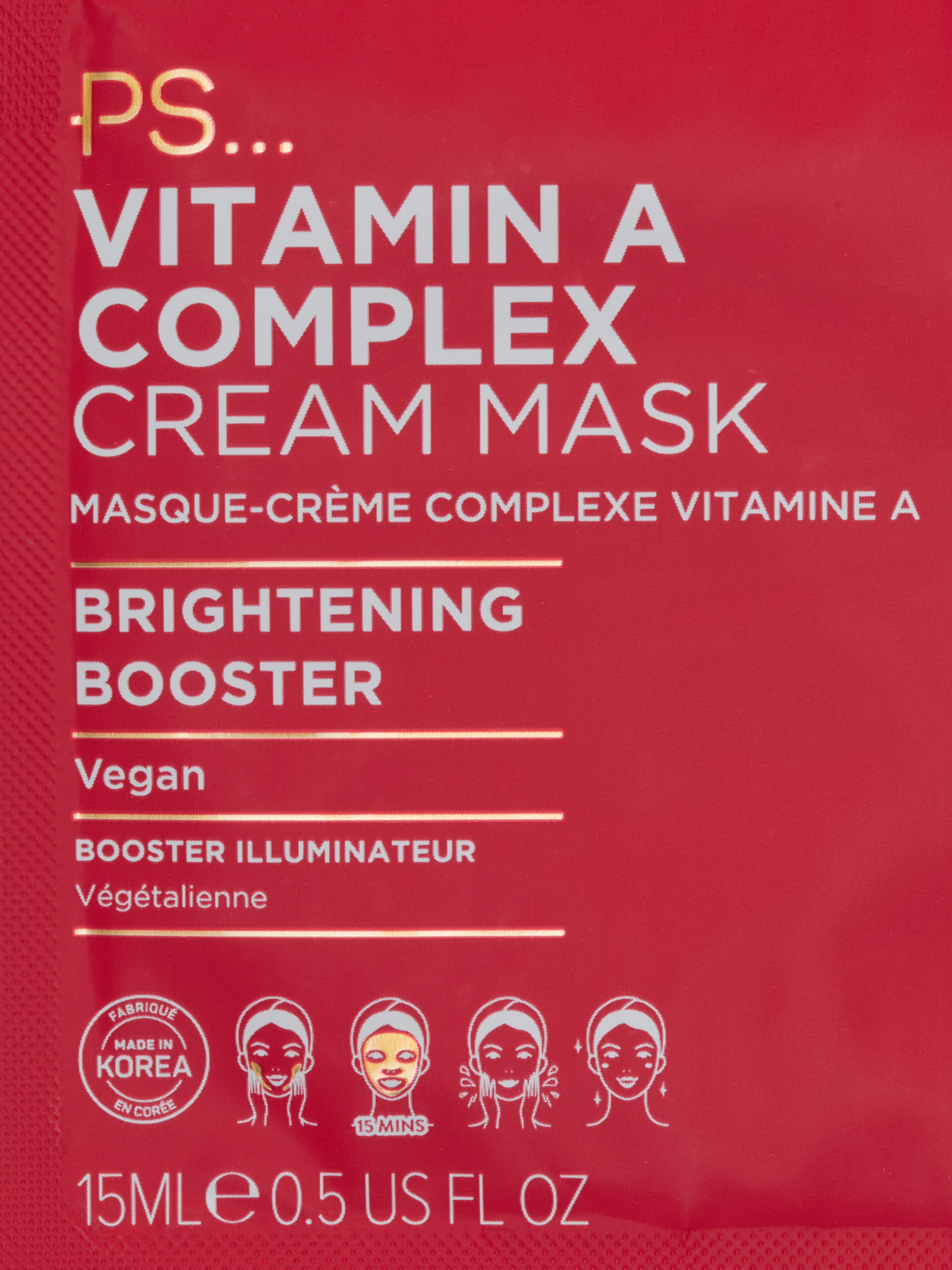 PS... Vitamin A Complex Cream Mask