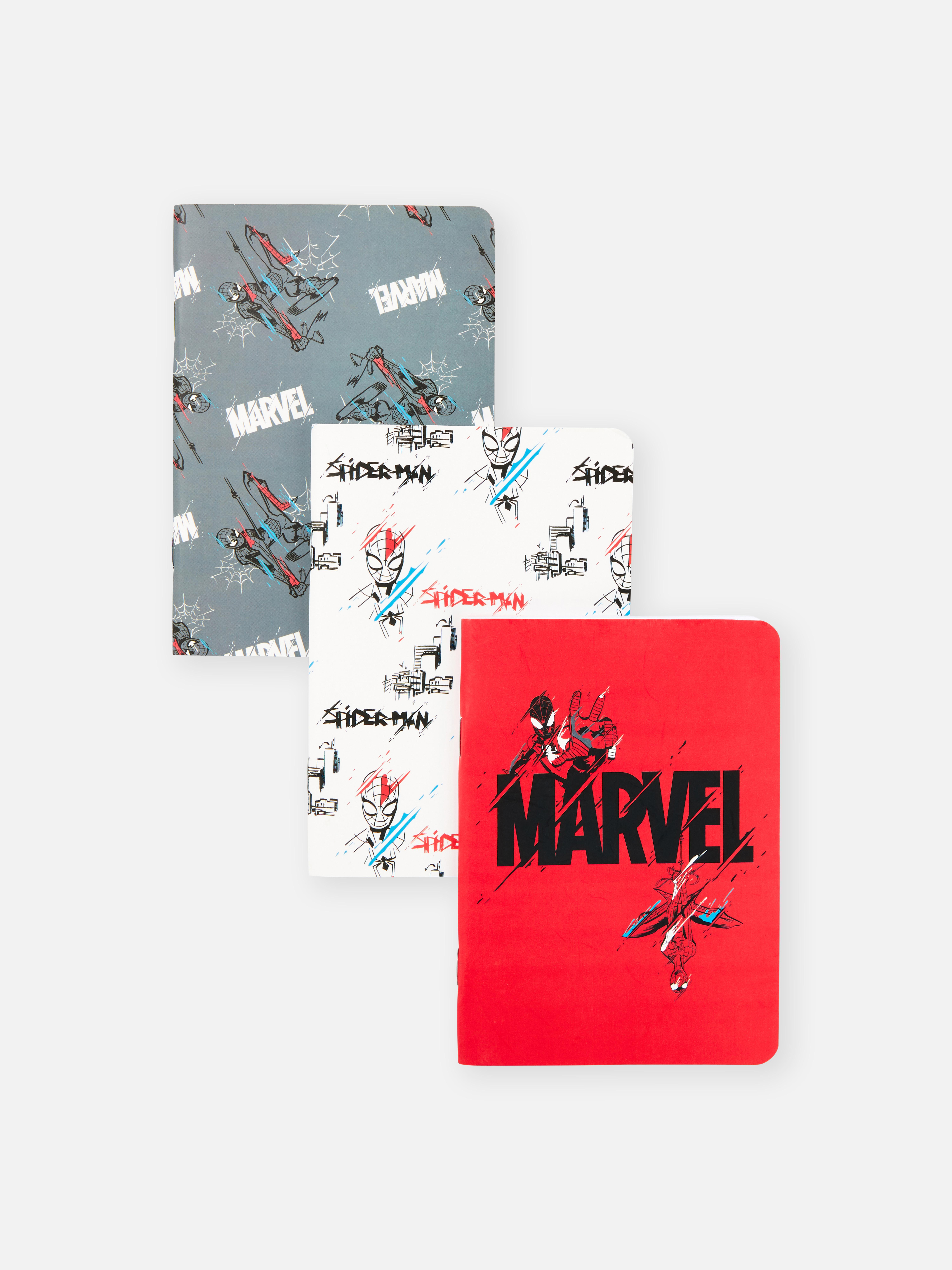 3pk Marvel Spider-Man A6 Notebooks
