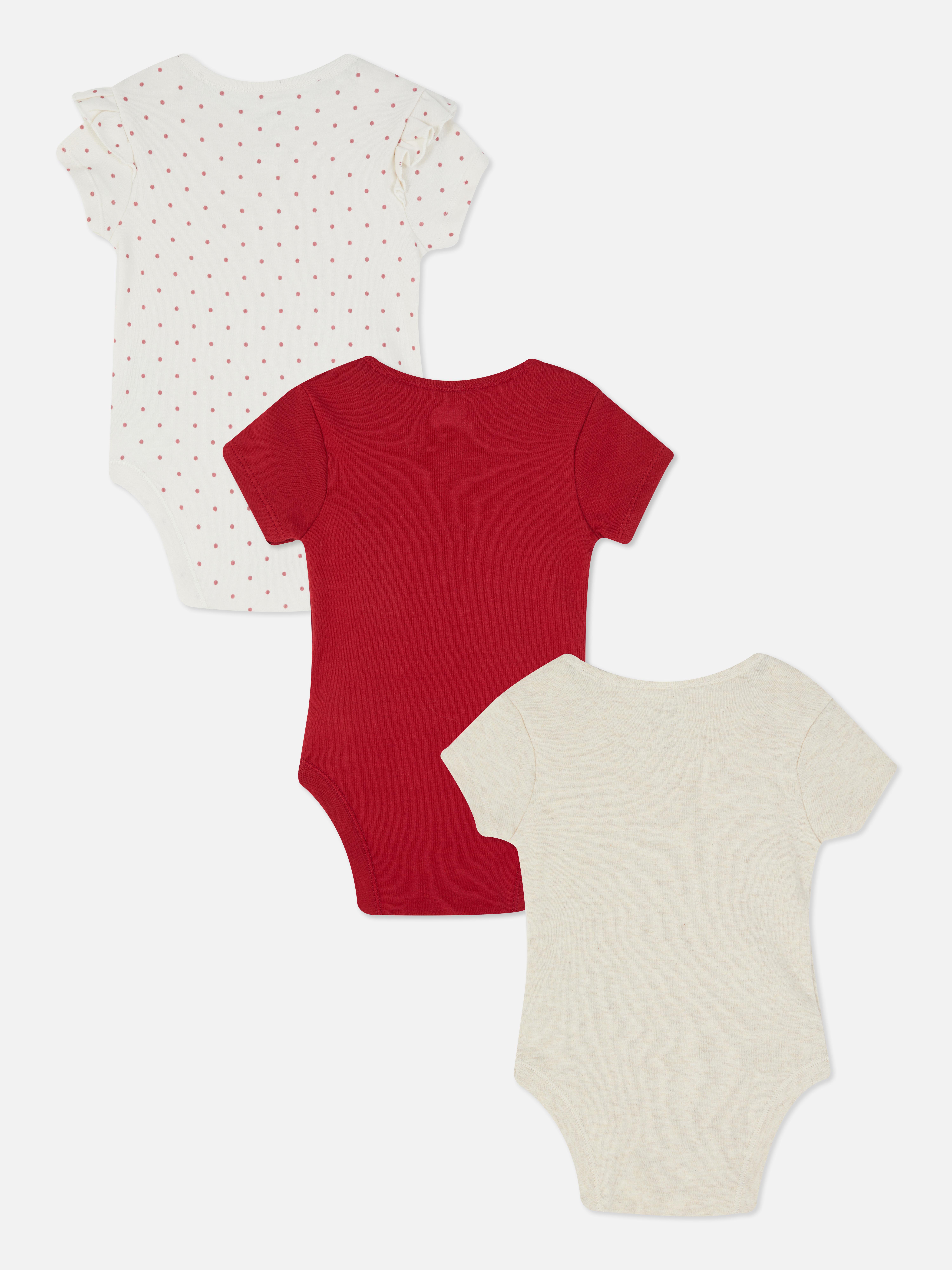 3pk Disney’s Minnie Mouse Bodysuits