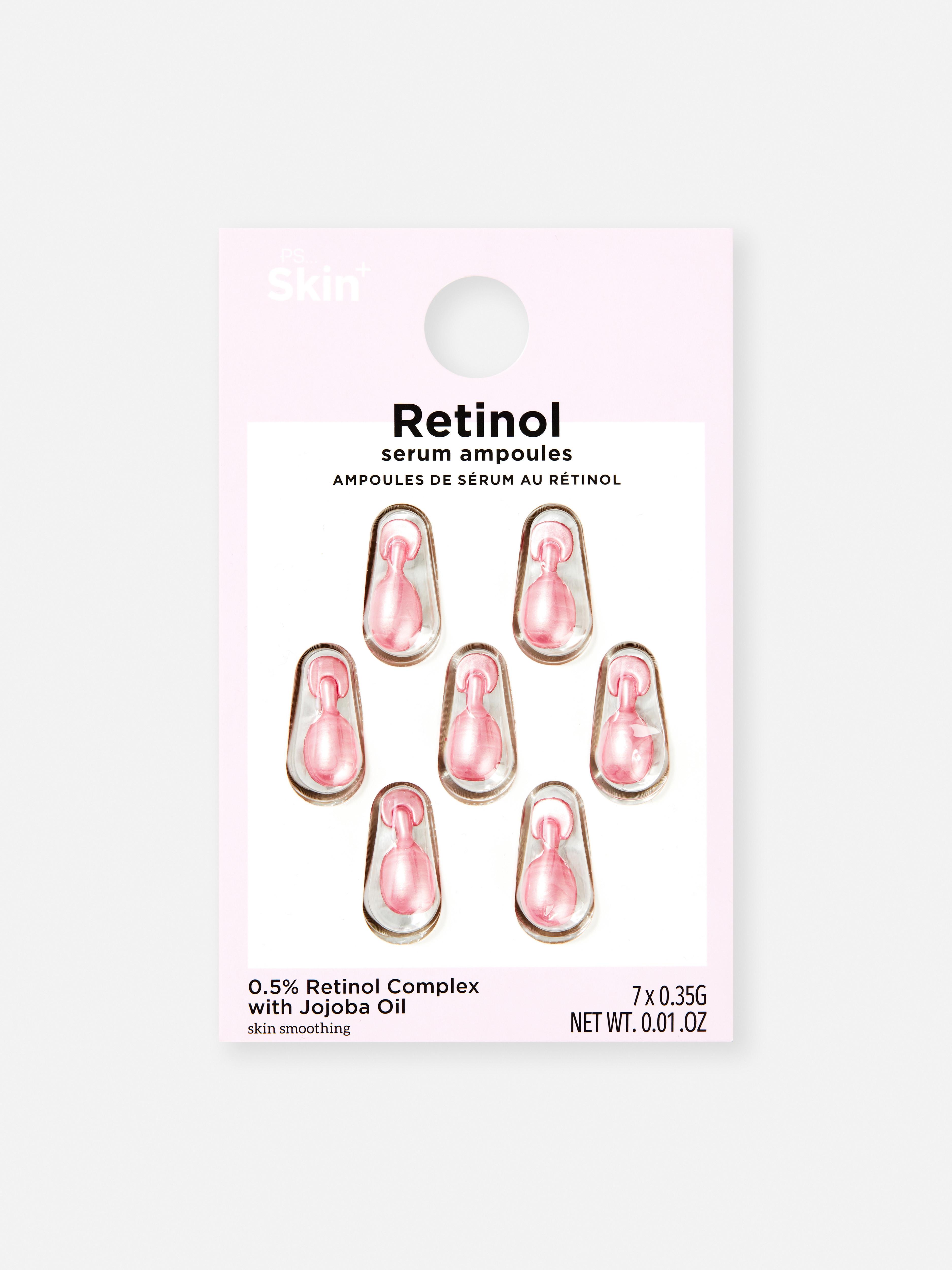 7pk PS... Skin + Retinol Serum Ampoules