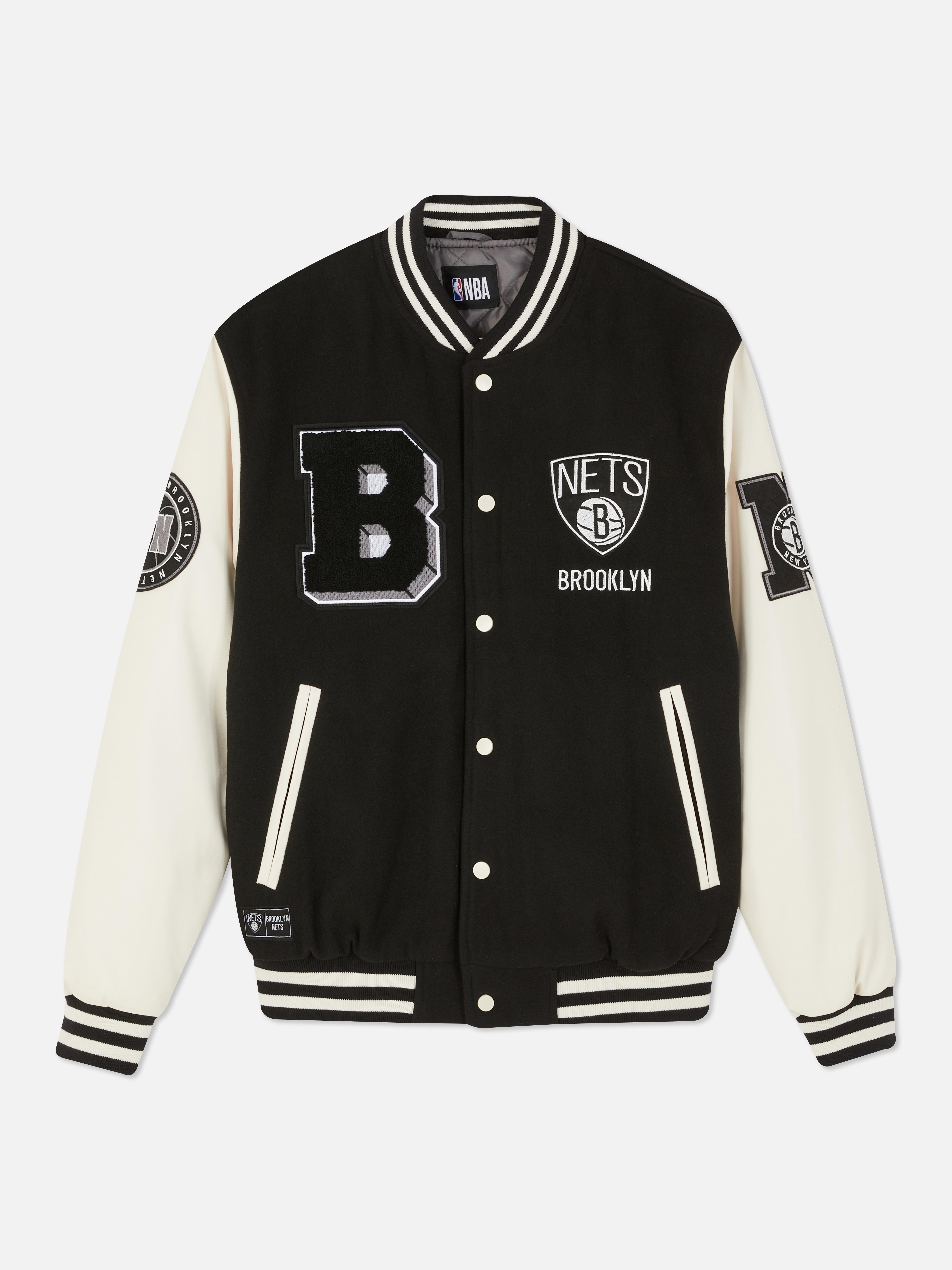 brooklyn nets bomber jacket