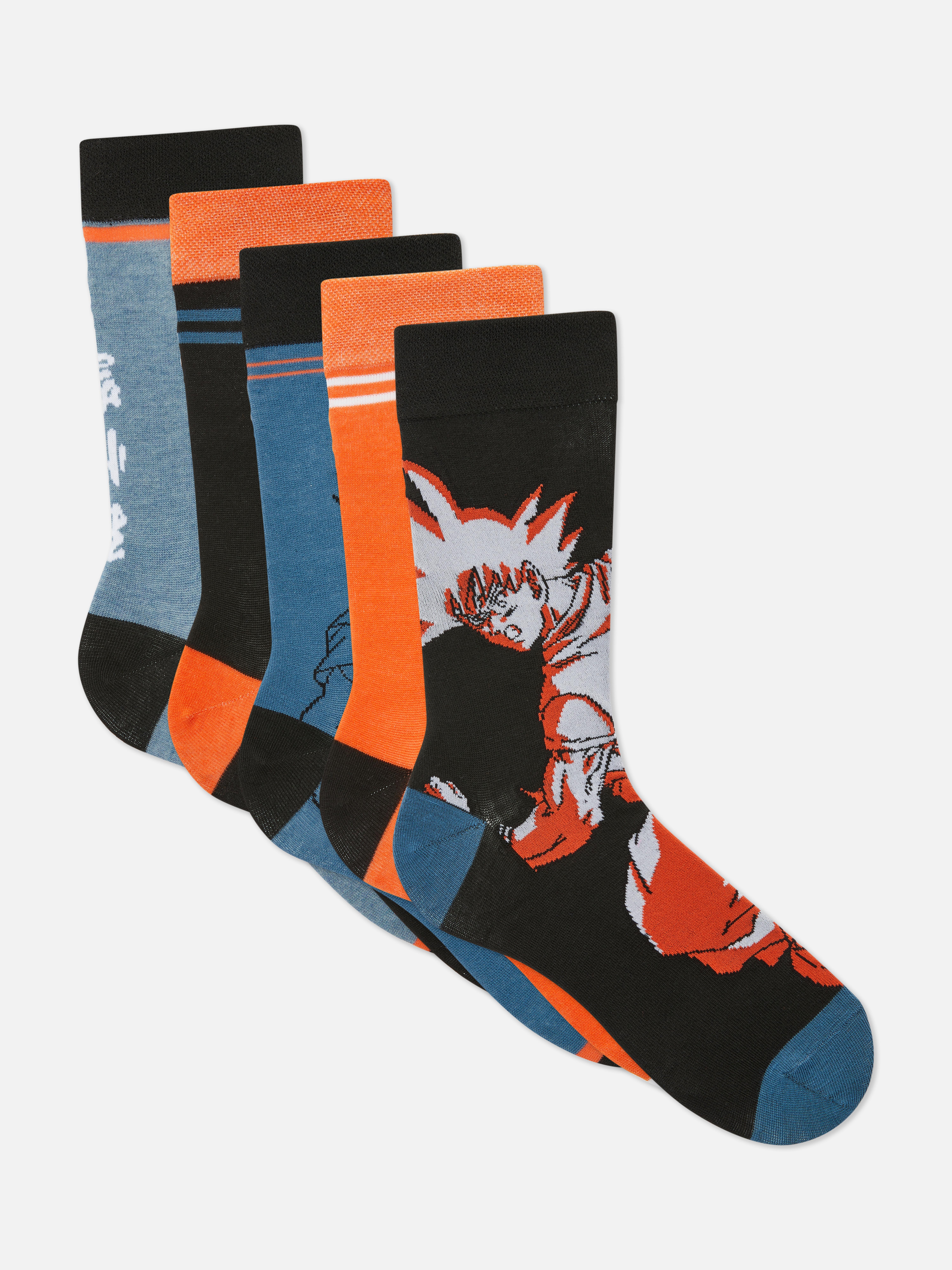 5pk Dragon Ball Z Socks
