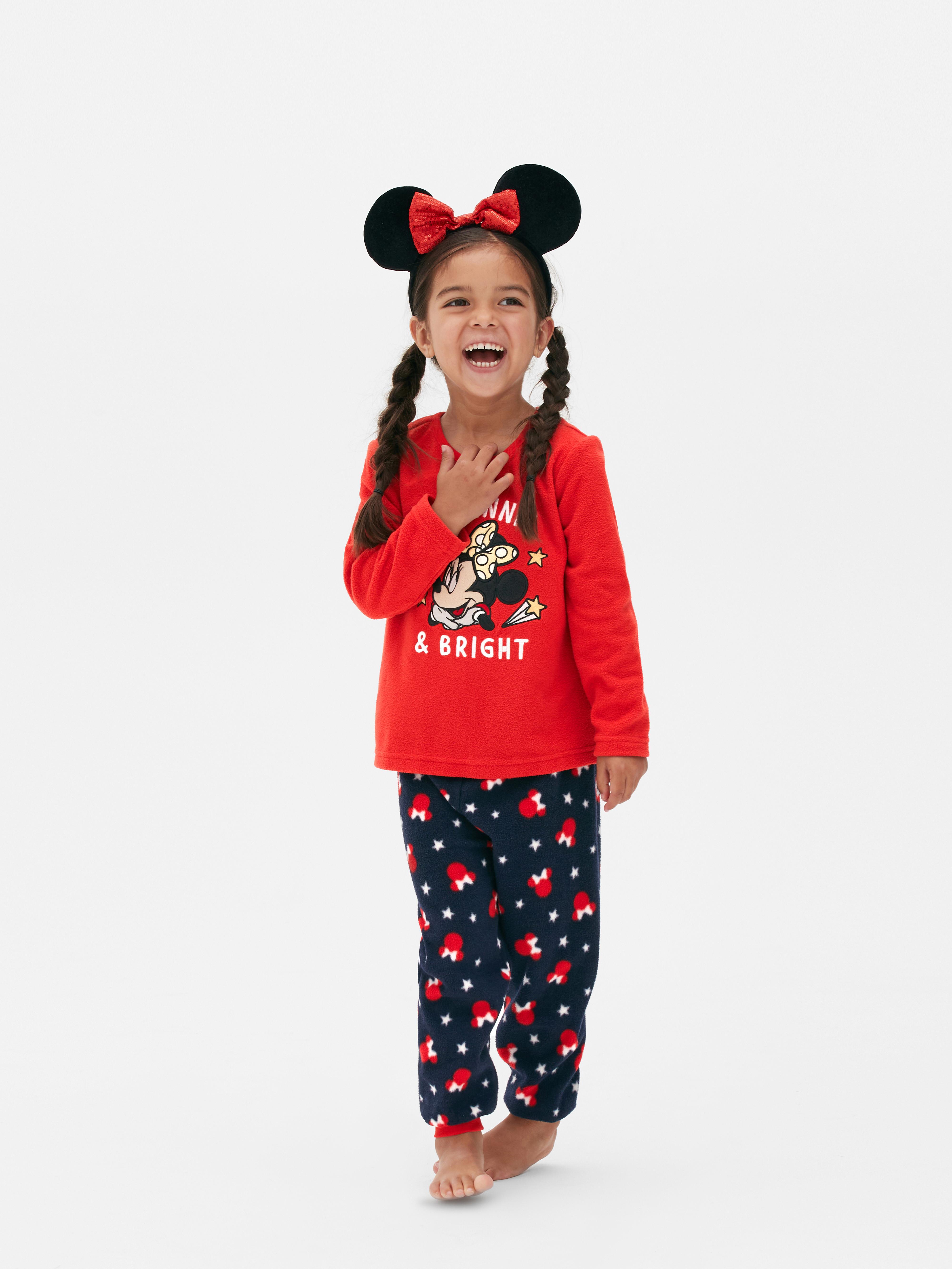Disney's Minnie Mouse Fleece Pajama Set
