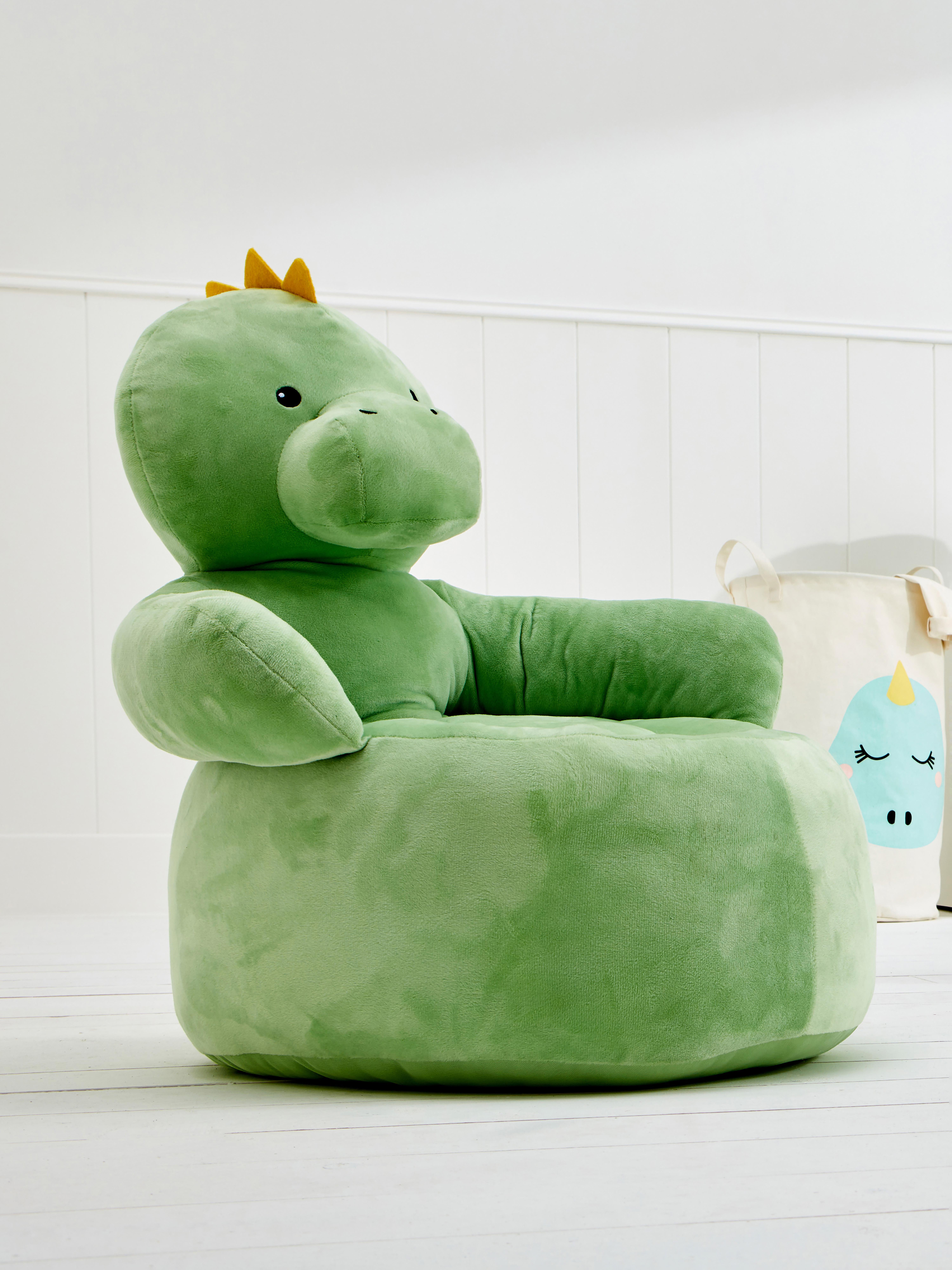 Plush Dinosaur Chair