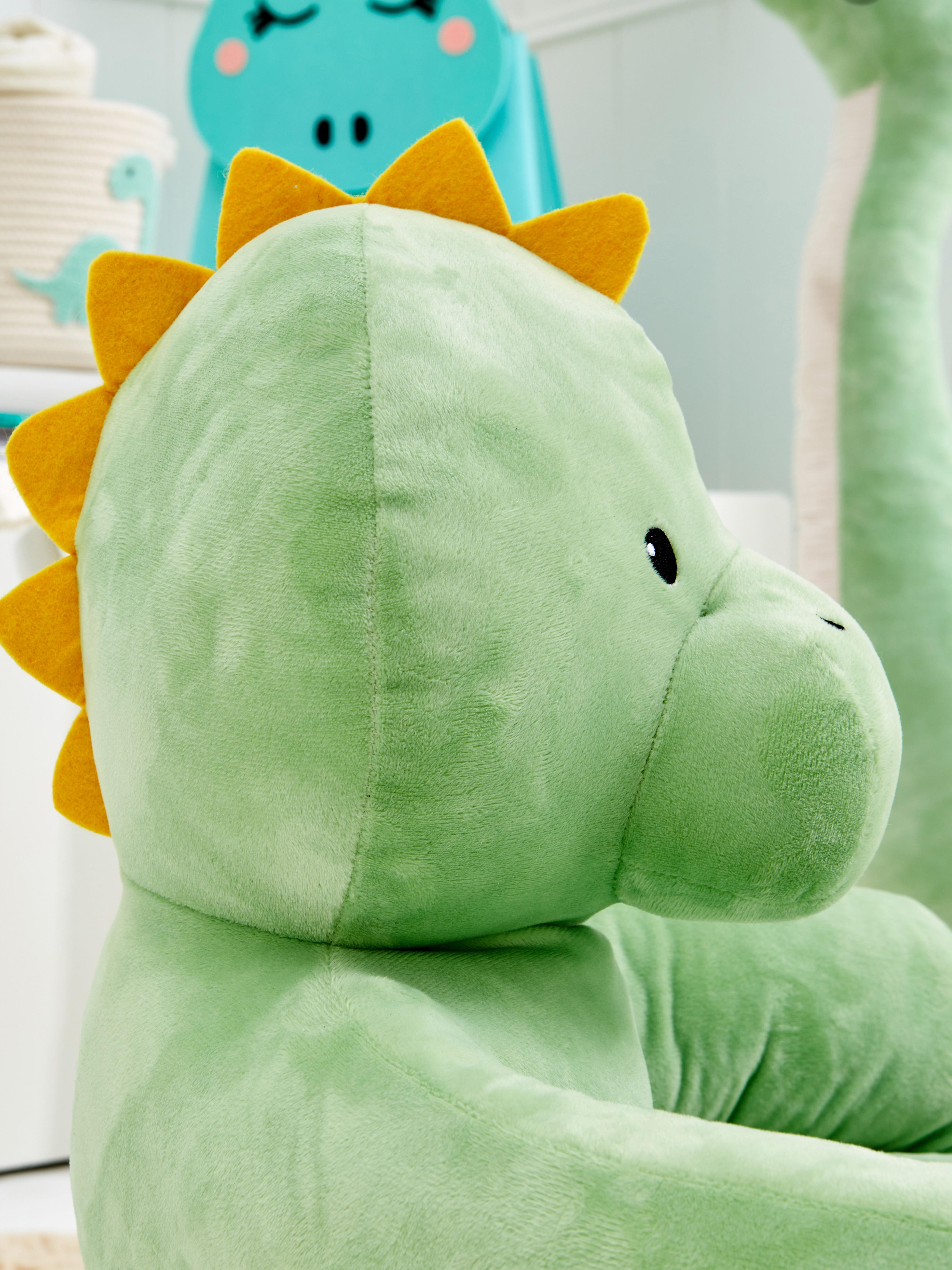 Green Plush Dinosaur Chair | Primark