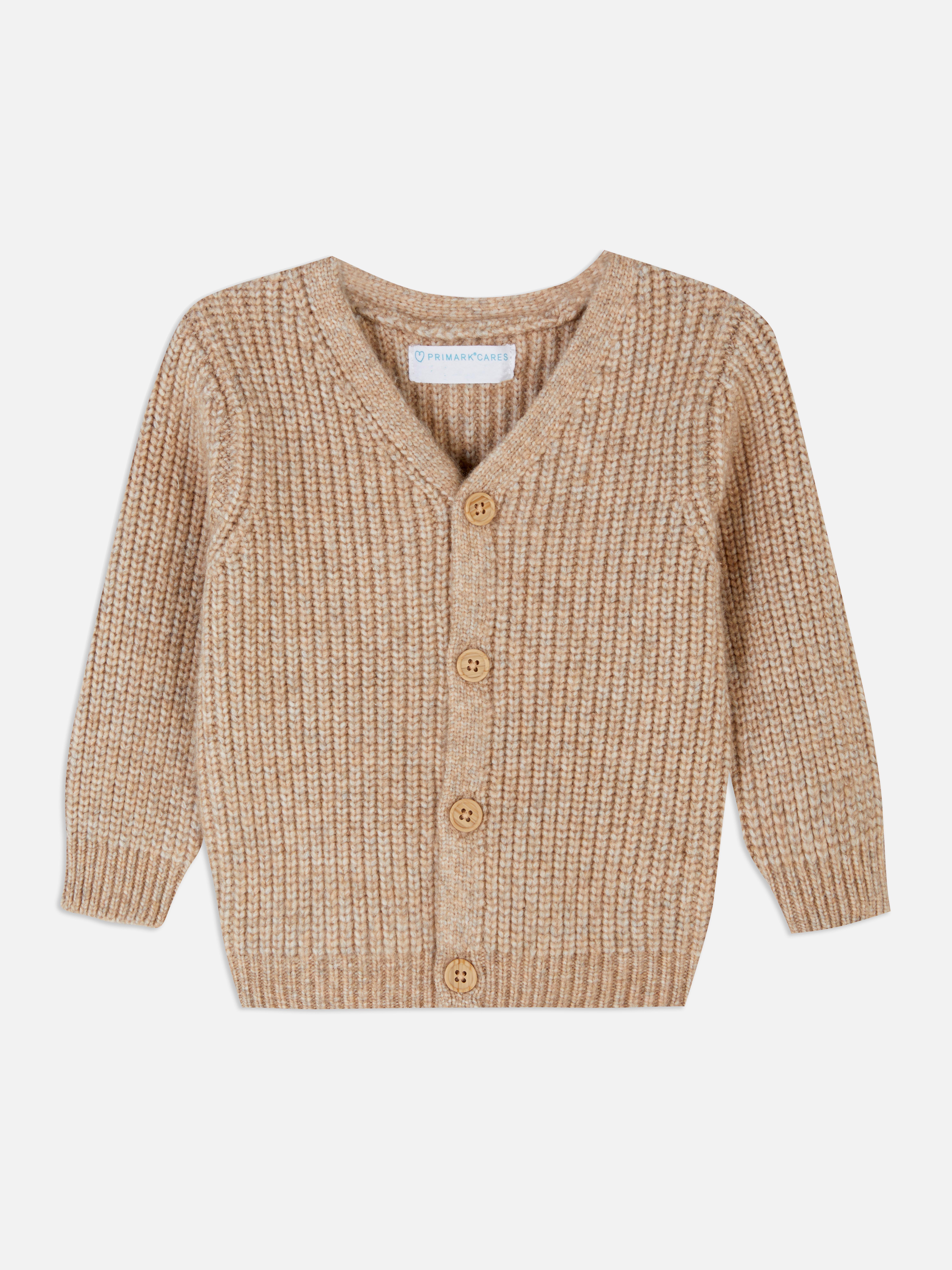 Ribbed Knitted Cardigan