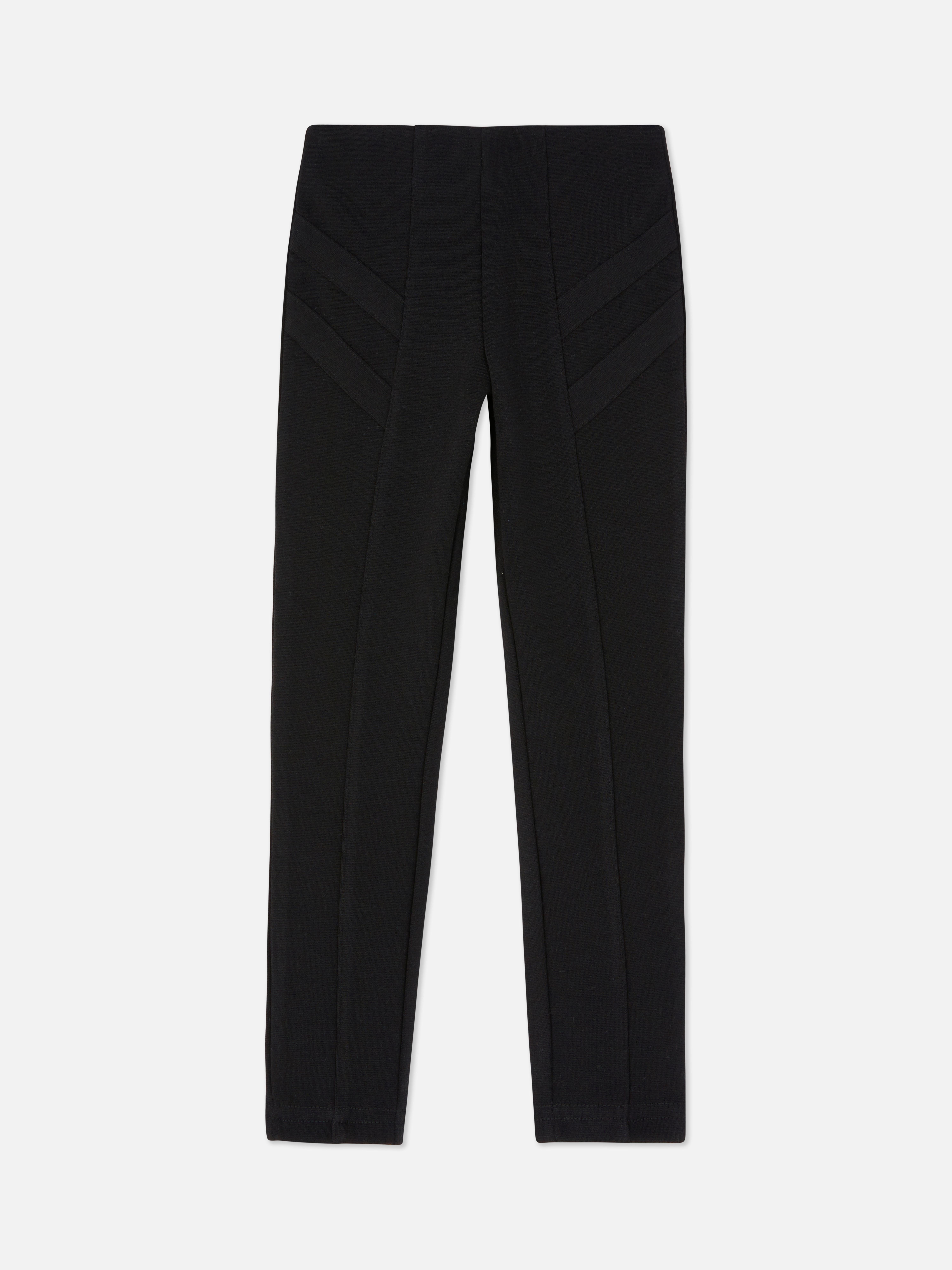 Tapered Ponte Trousers