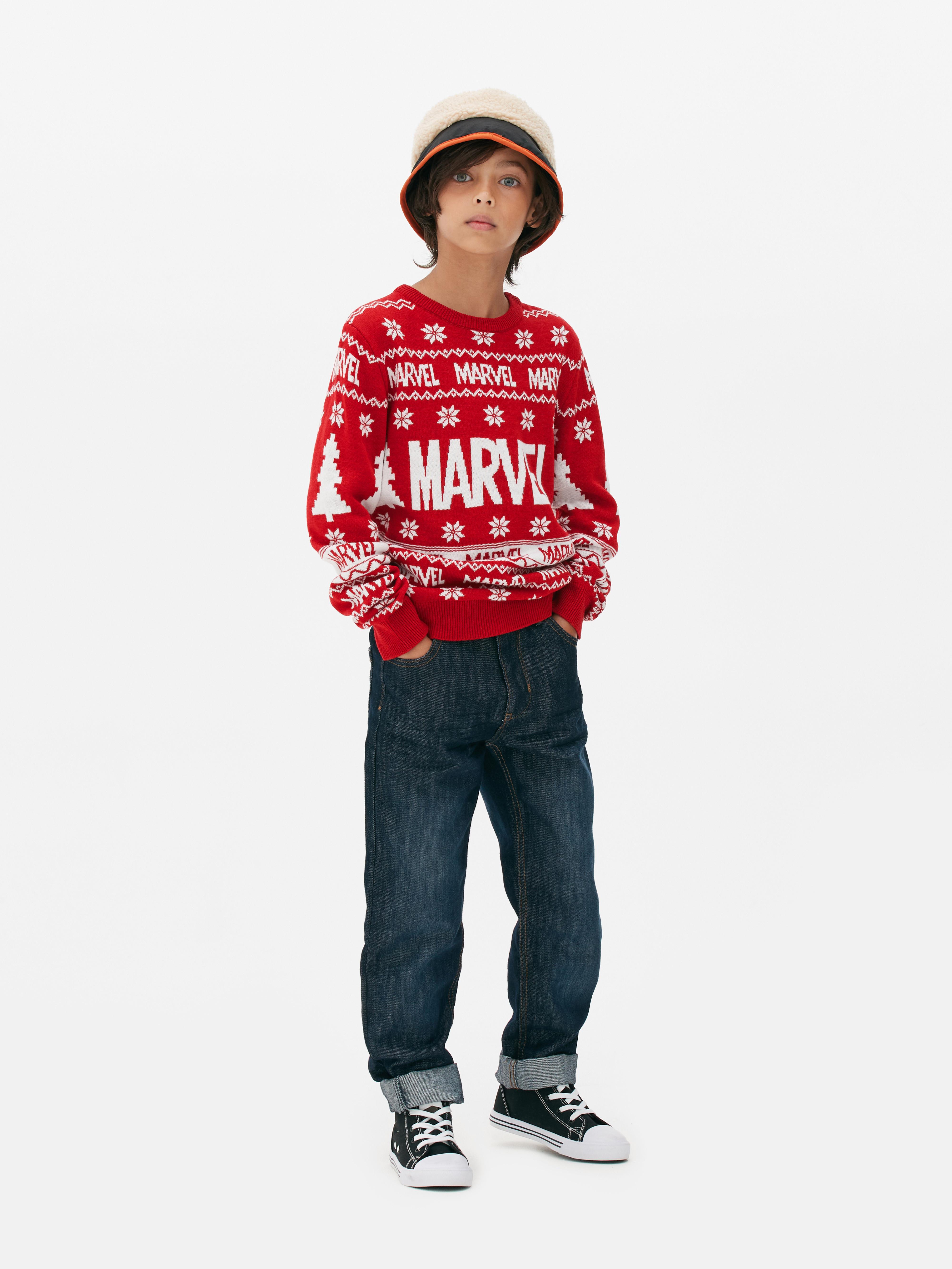 Marvel Knitted Christmas Jumper
