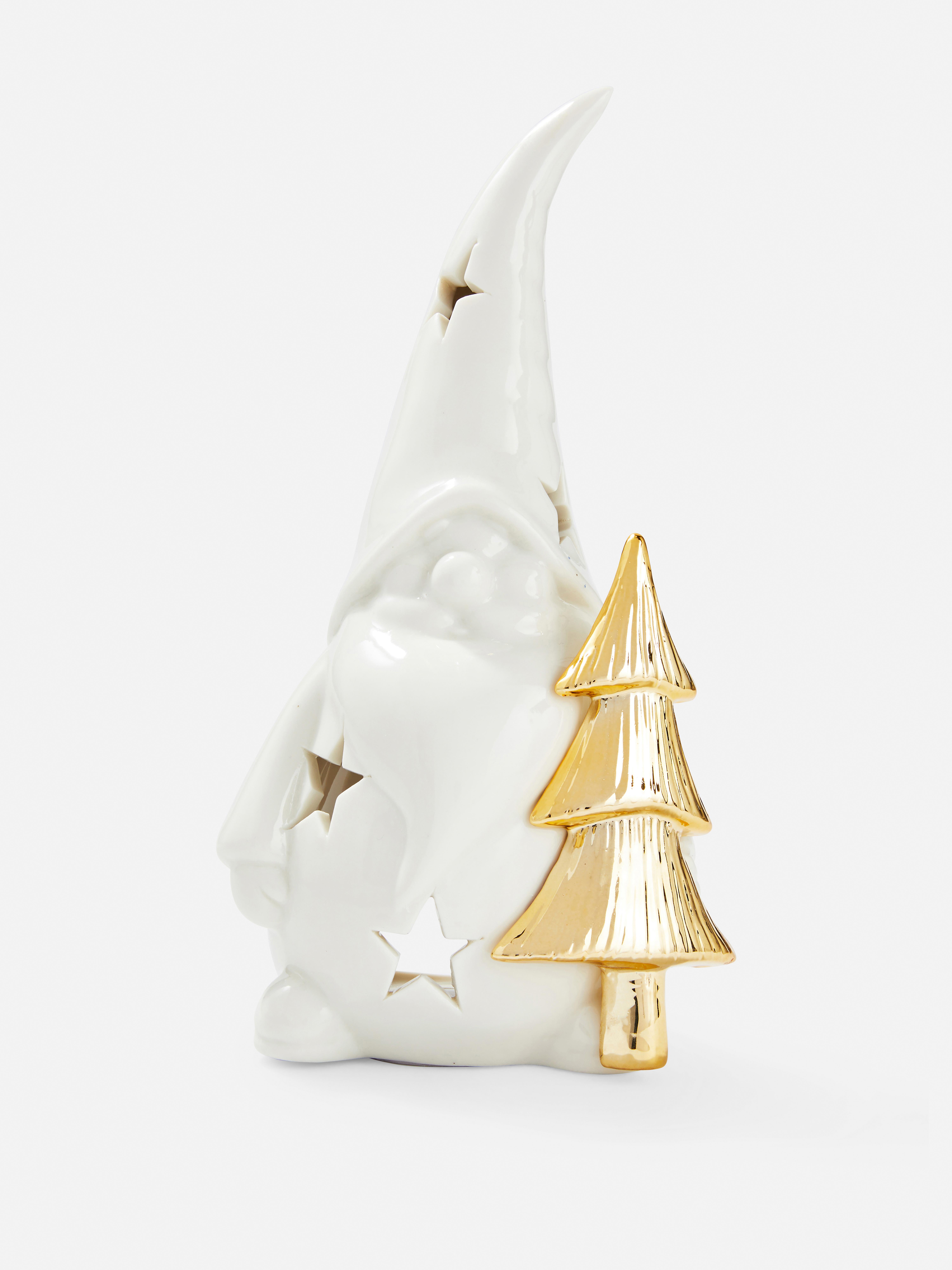 Ceramic Santa Tealight Holder
