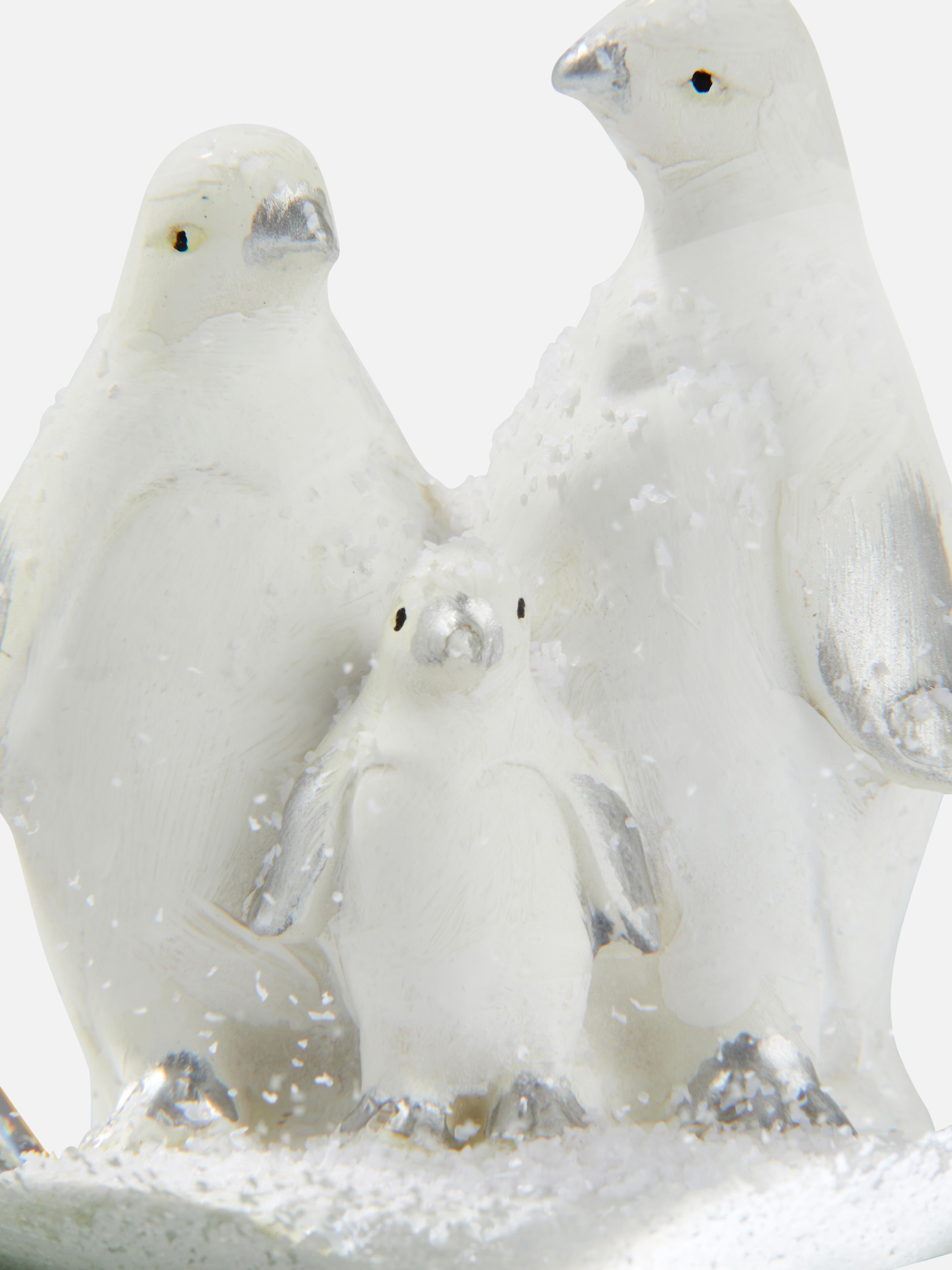 Penguin Family Snow Globe