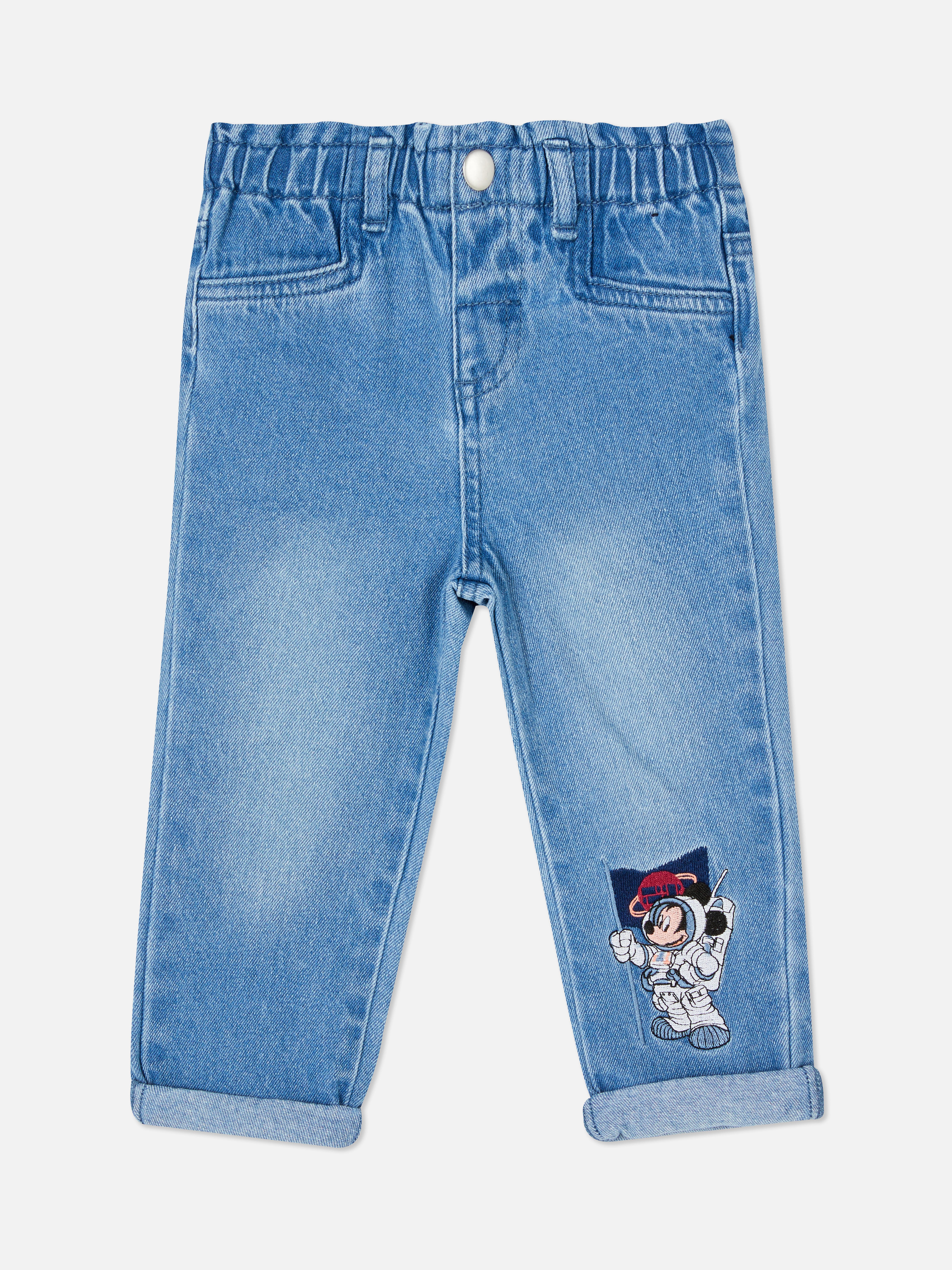 Disney’s Mickey Mouse Embroidered Jeans