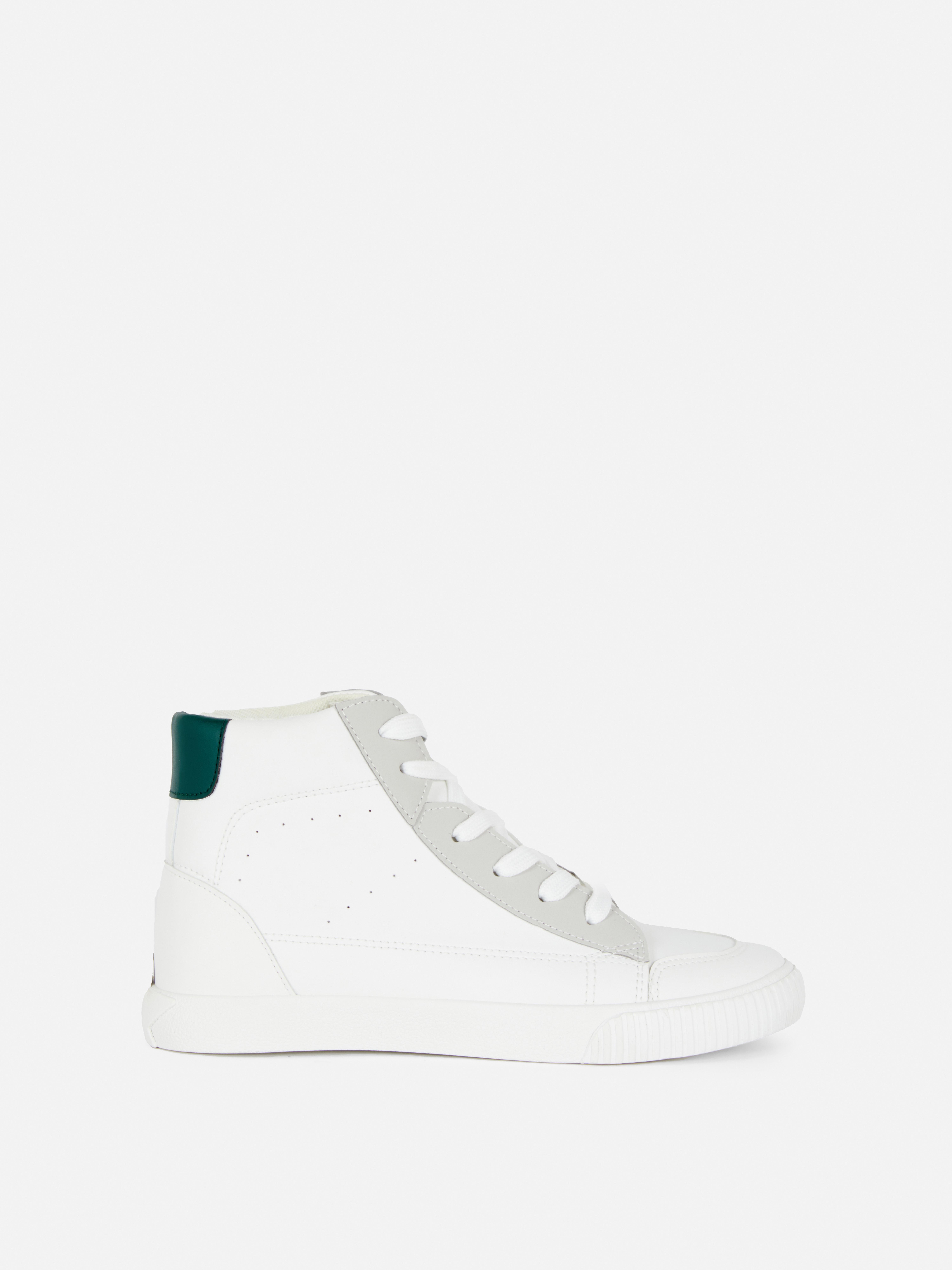 Canvas High-Top Trainers