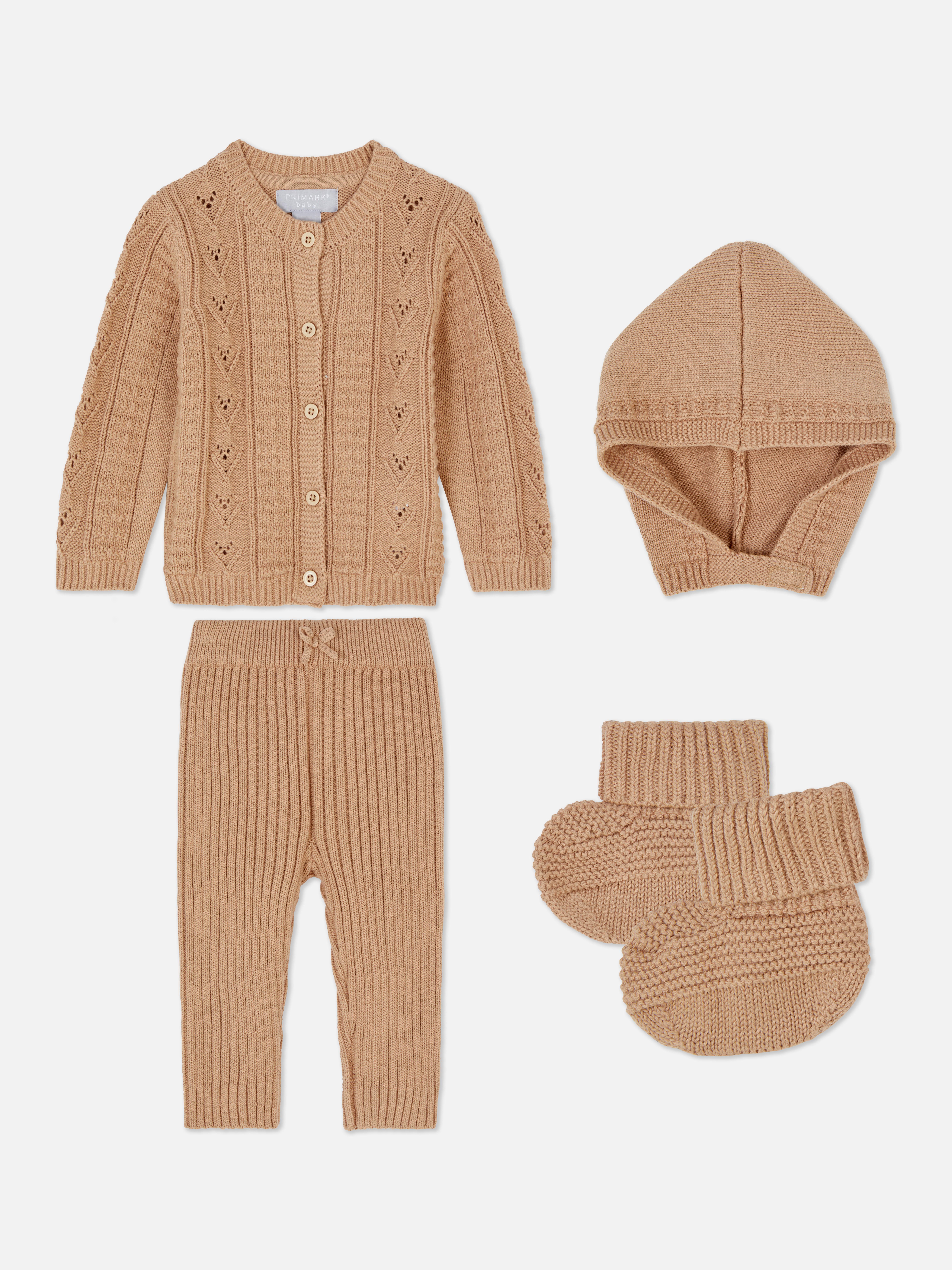 Knitted Four-Piece Set
