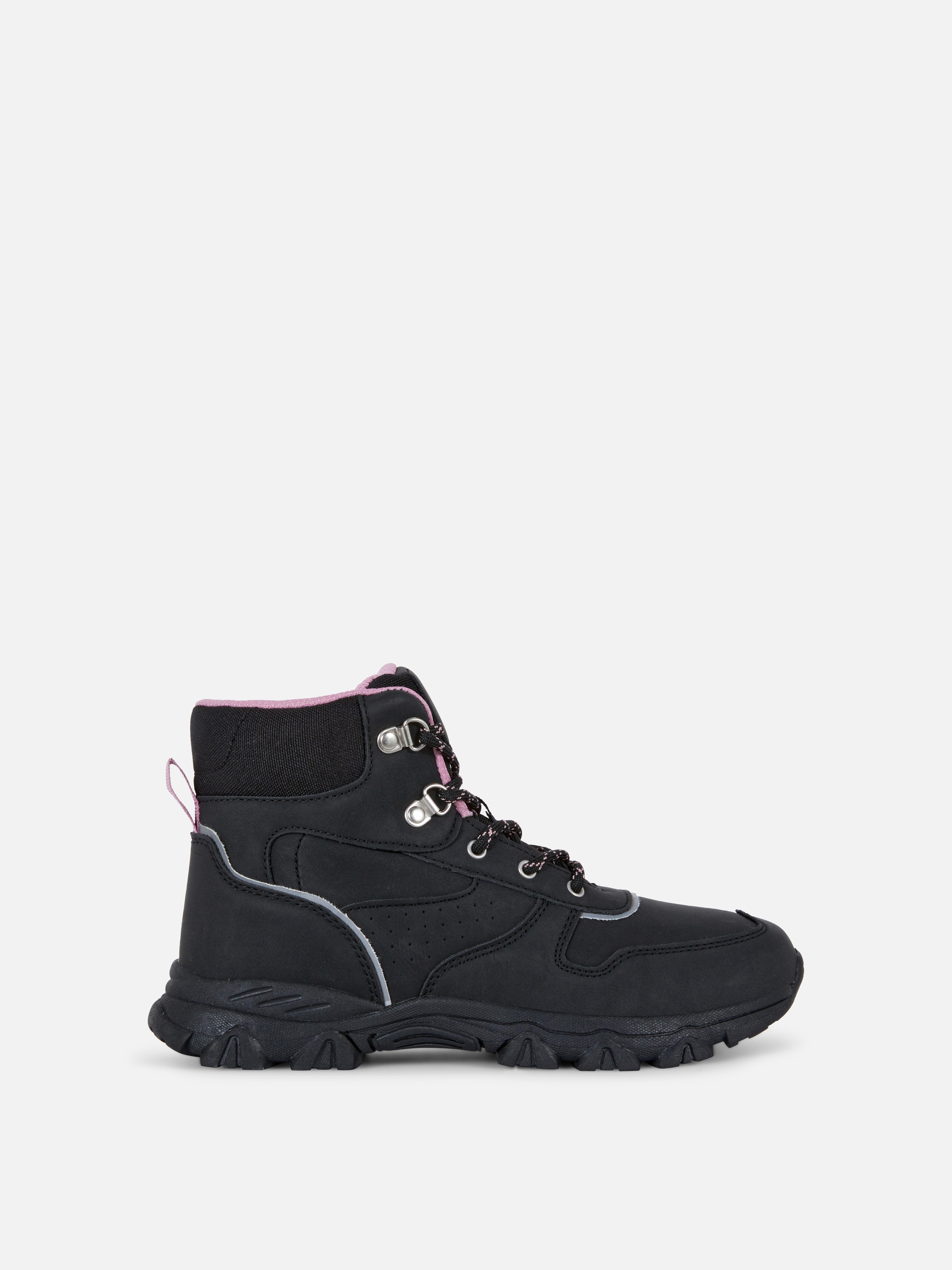 Two-Tone Hiking Boots