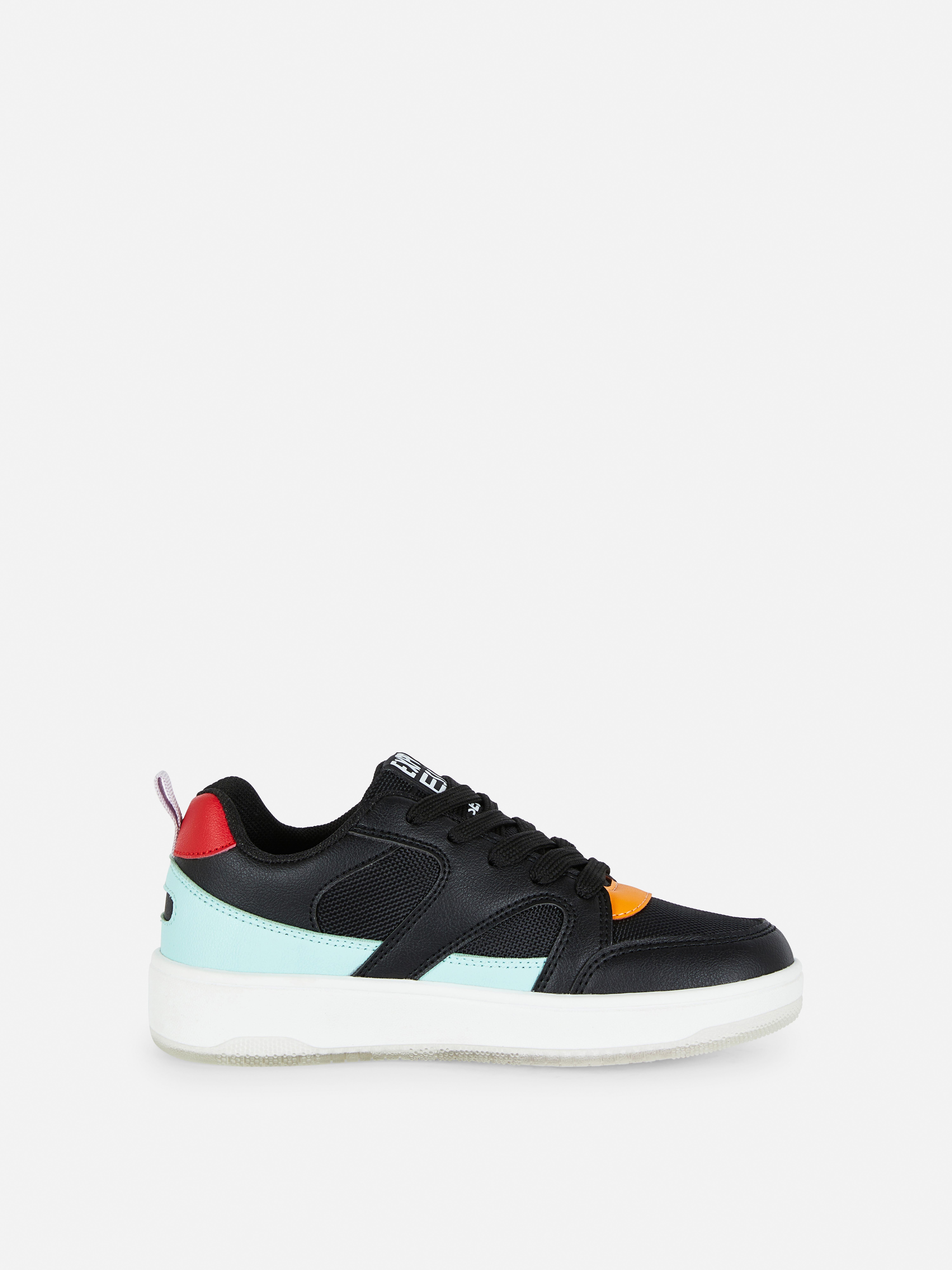 Colour Block Low Top Trainers
