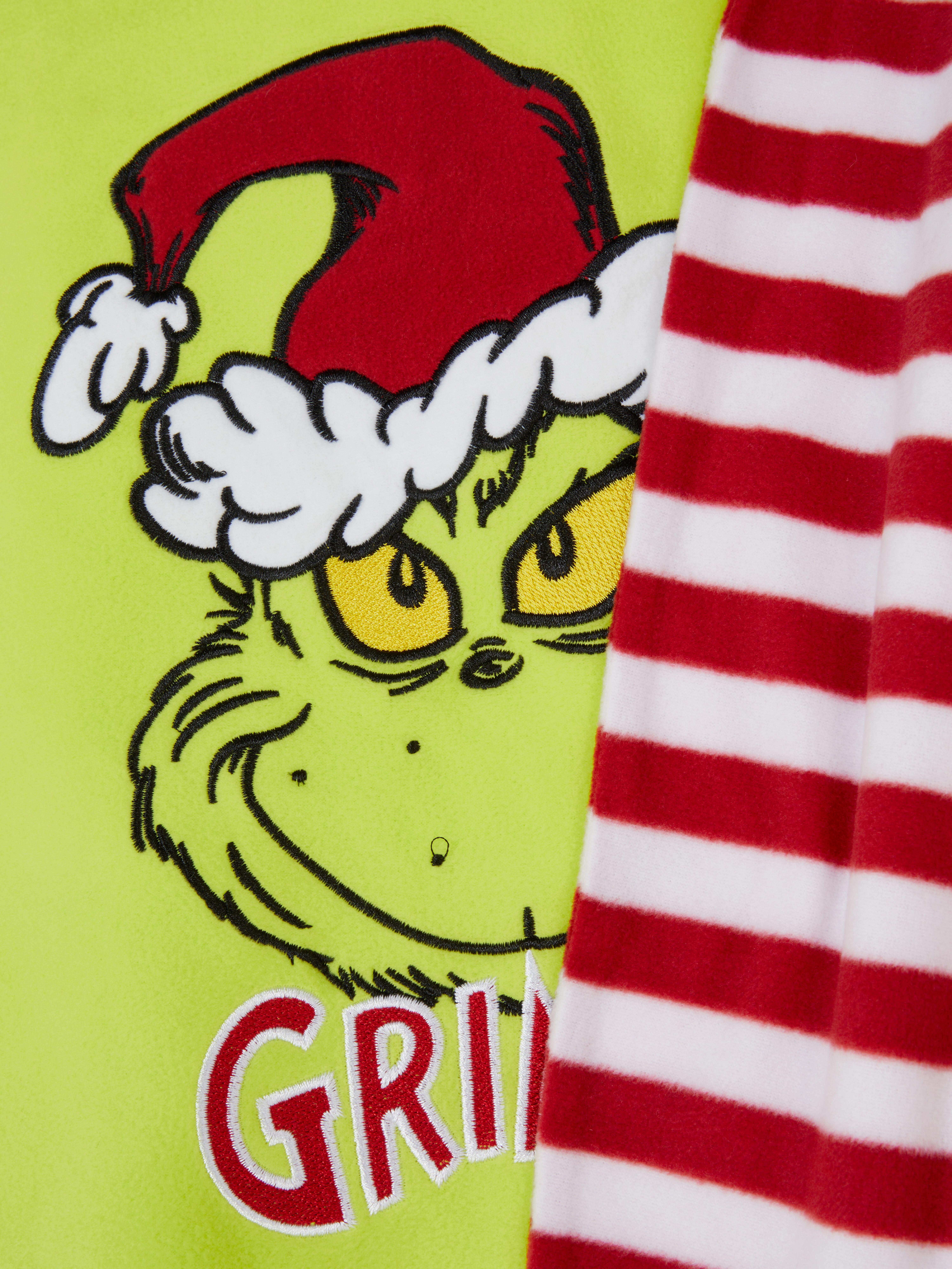 rush Fifty ethical Mens The Grinch Pyjamas | Primark